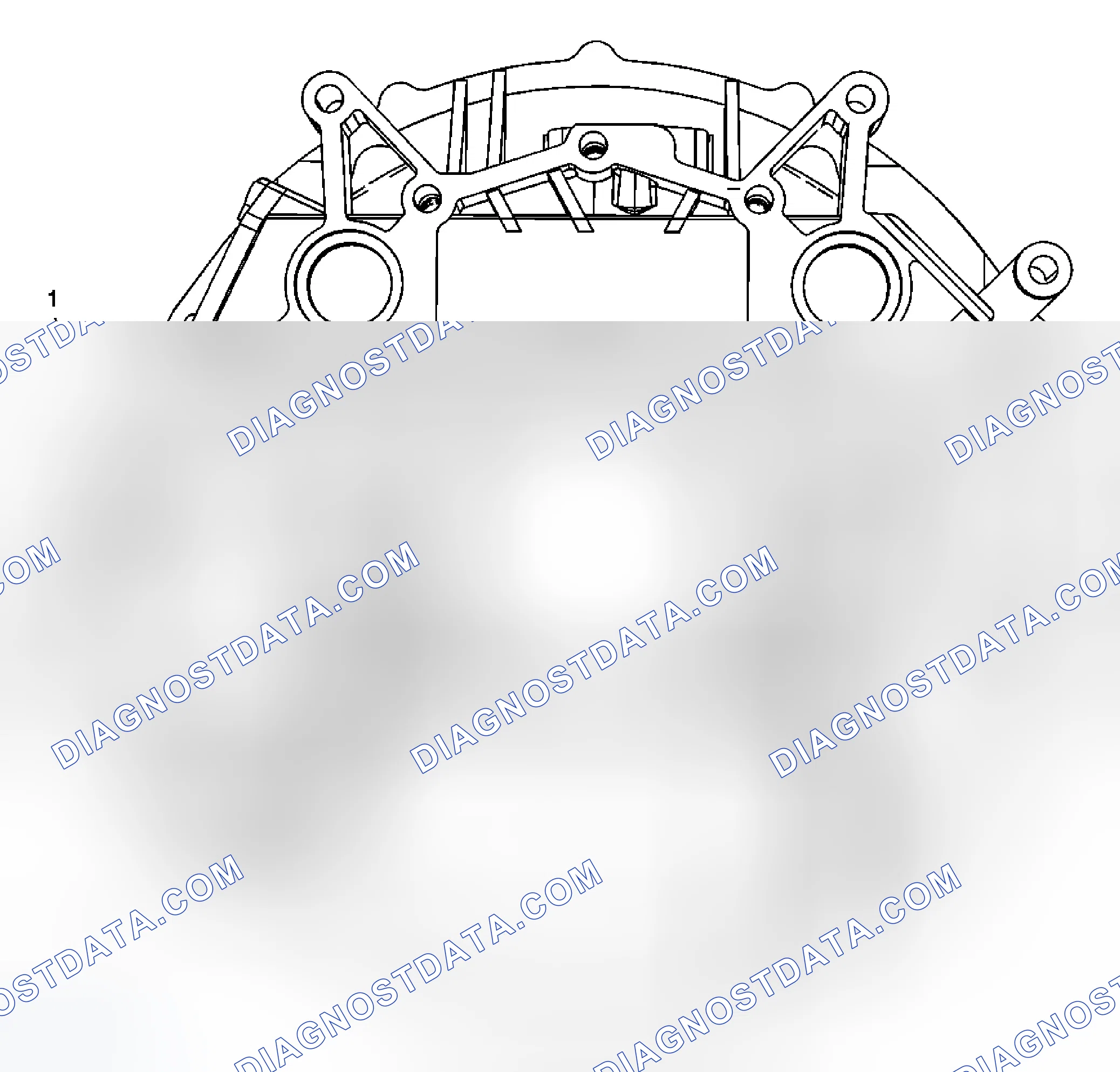 Scheme 111: Flywheel Housing - Rear View