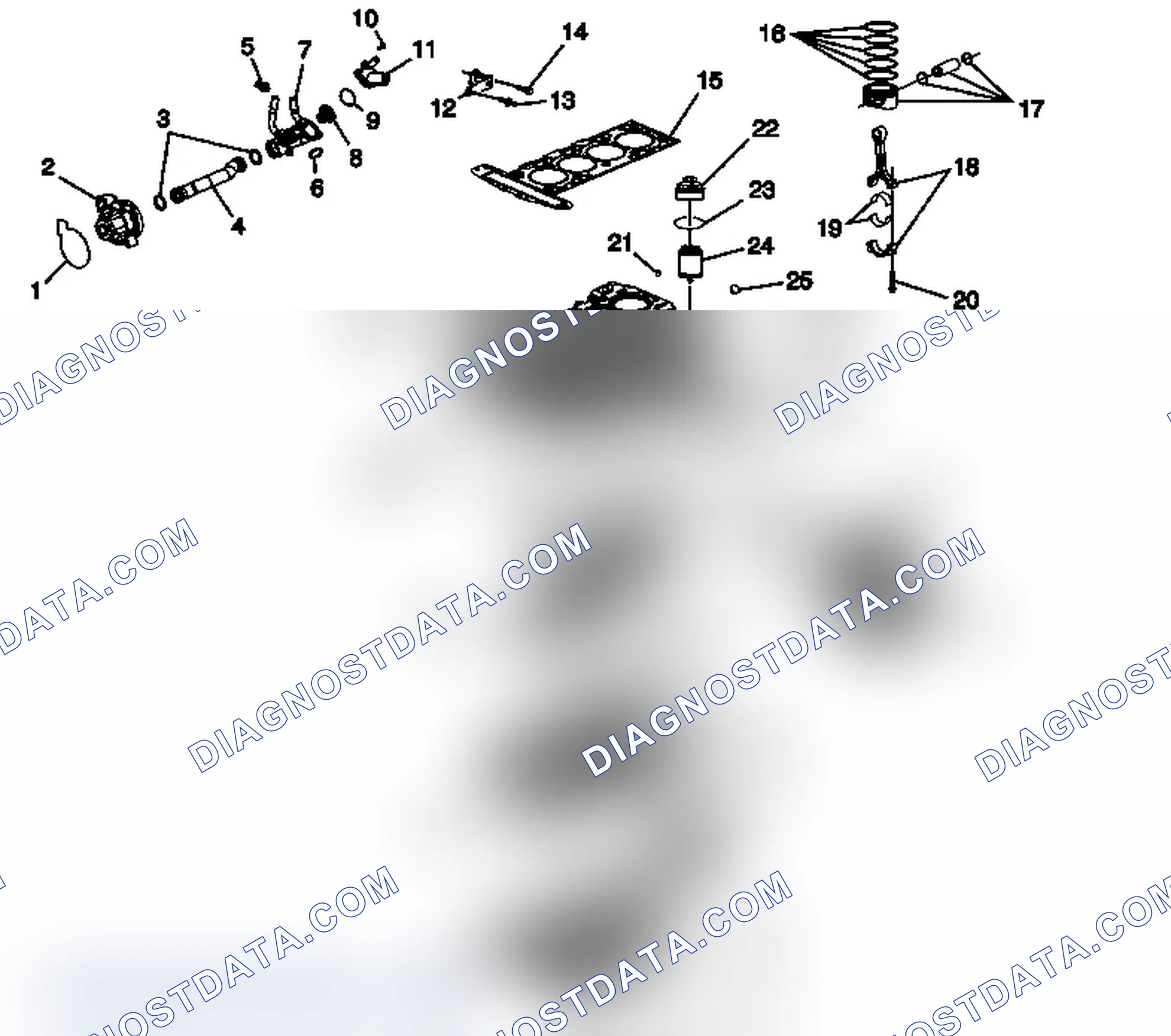 Scheme 20: Engine Block and Components