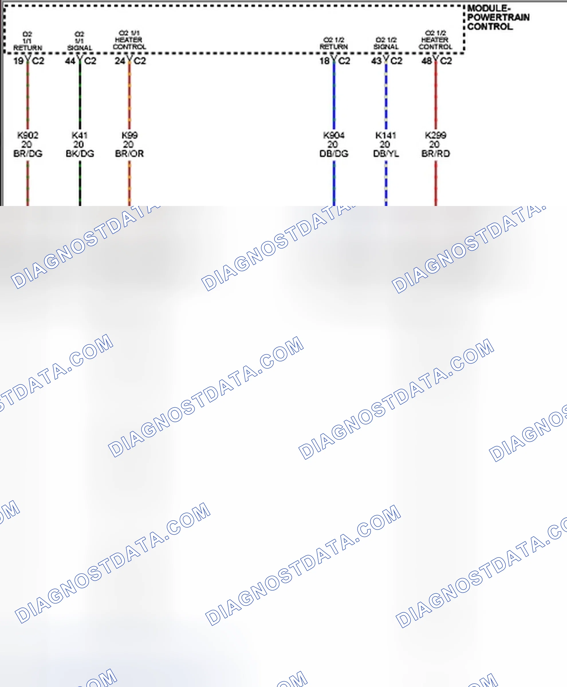 Scheme 9: CHECKING THE OXYGEN SENSOR OPERATION