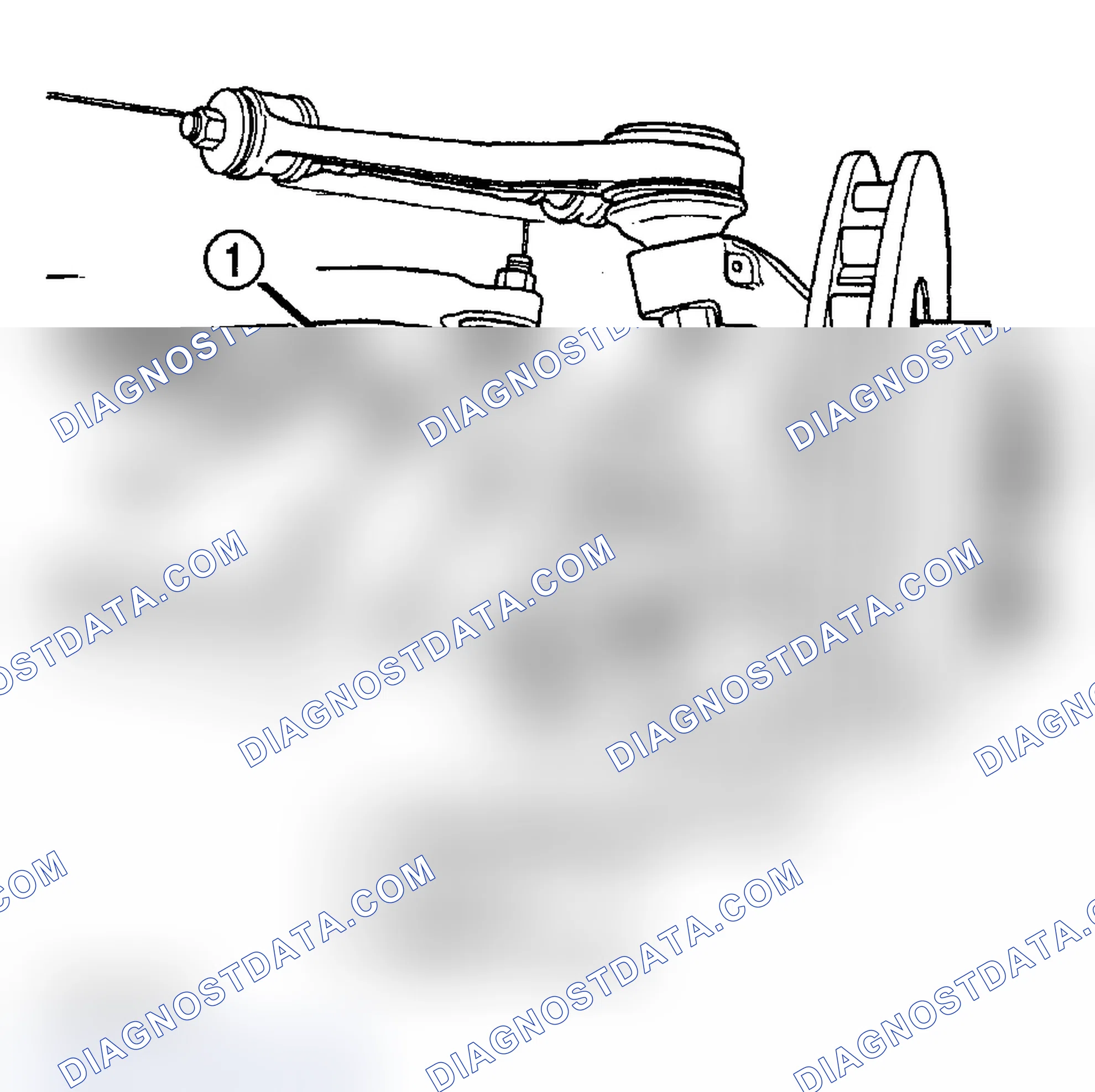 Scheme 11: FRONT TOE (WITHOUT LINK/COIL SUSPENSION)