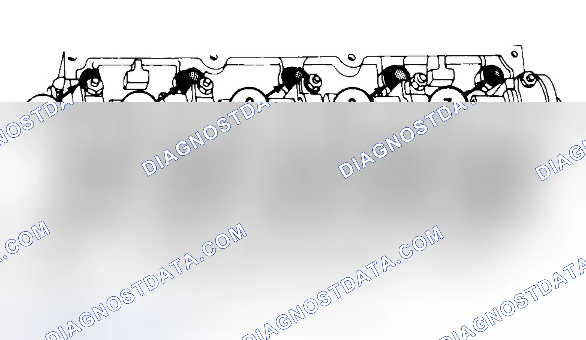 Scheme 7: Typical Cylinder Head Tightening or Loosening Sequence