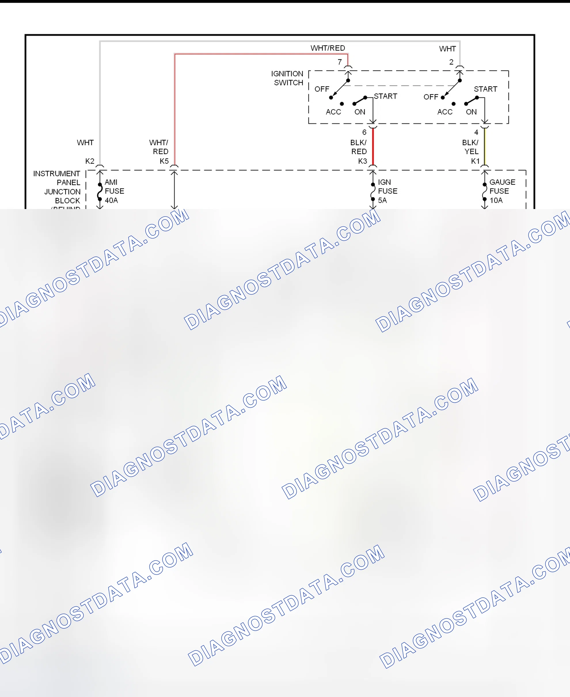 Scheme 2: Charging System Wiring Diagram (Camry - 2.2L & 3.0L)