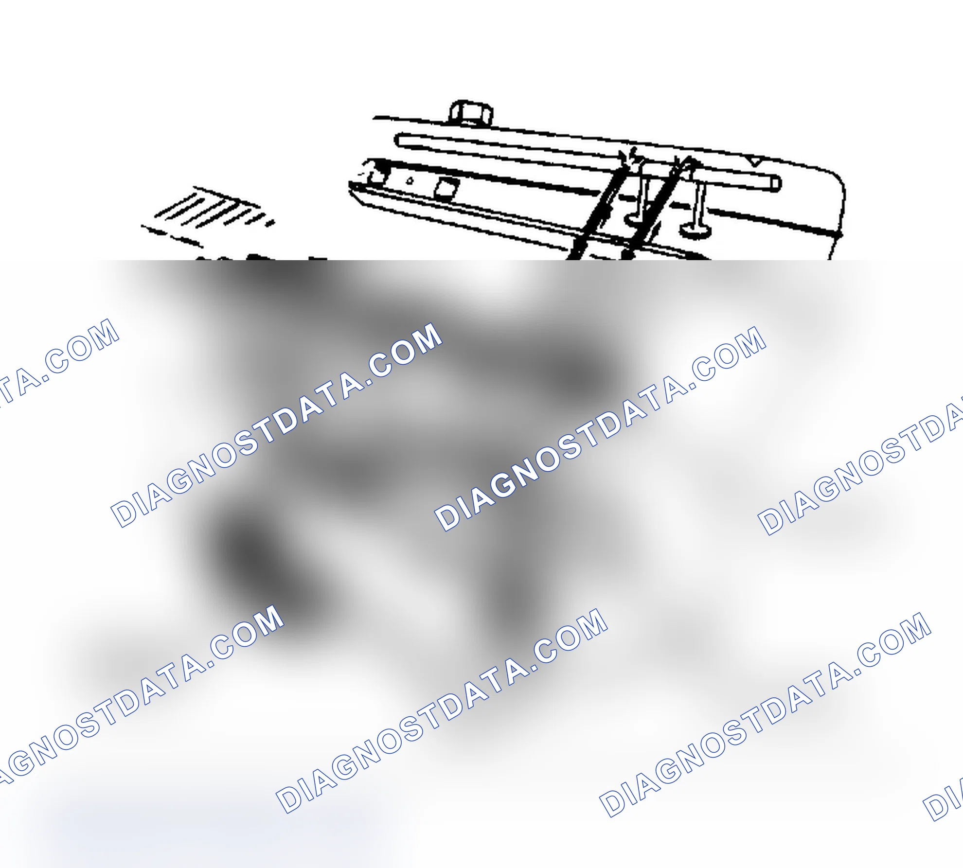Scheme 62: Engine Oiling System Lubrication is force-feed type.
