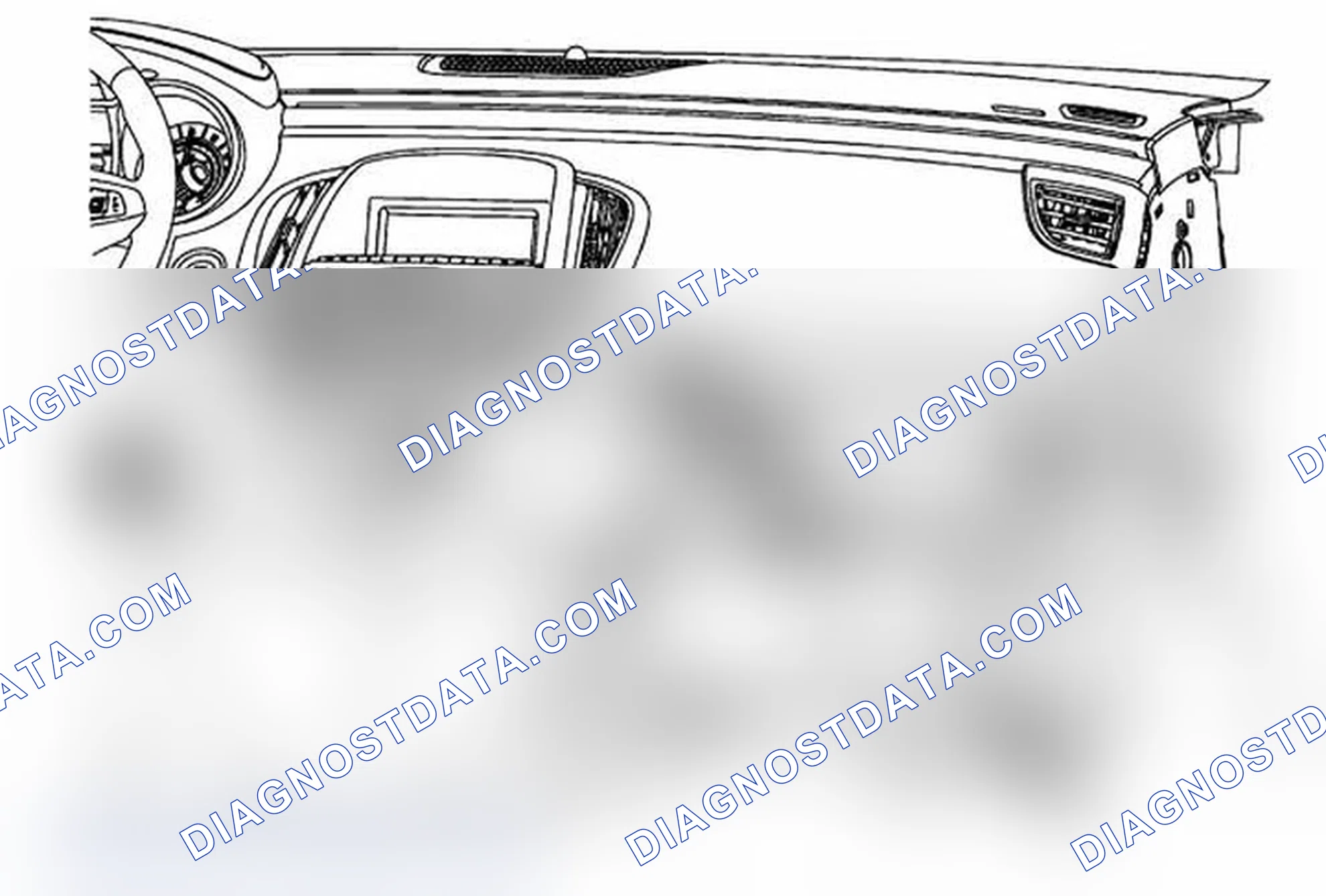 Scheme 60: Instrument Panel Compartment Replacement