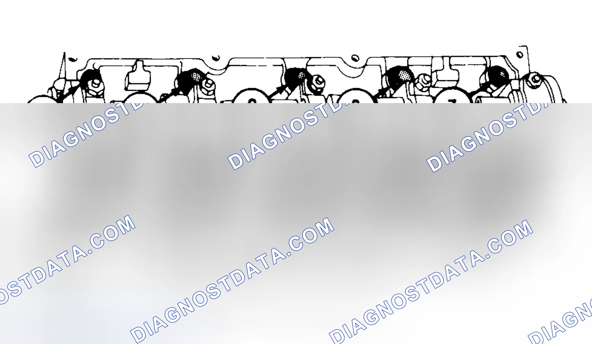 Scheme 7: Typical Cylinder Head Tightening or Loosening Sequence