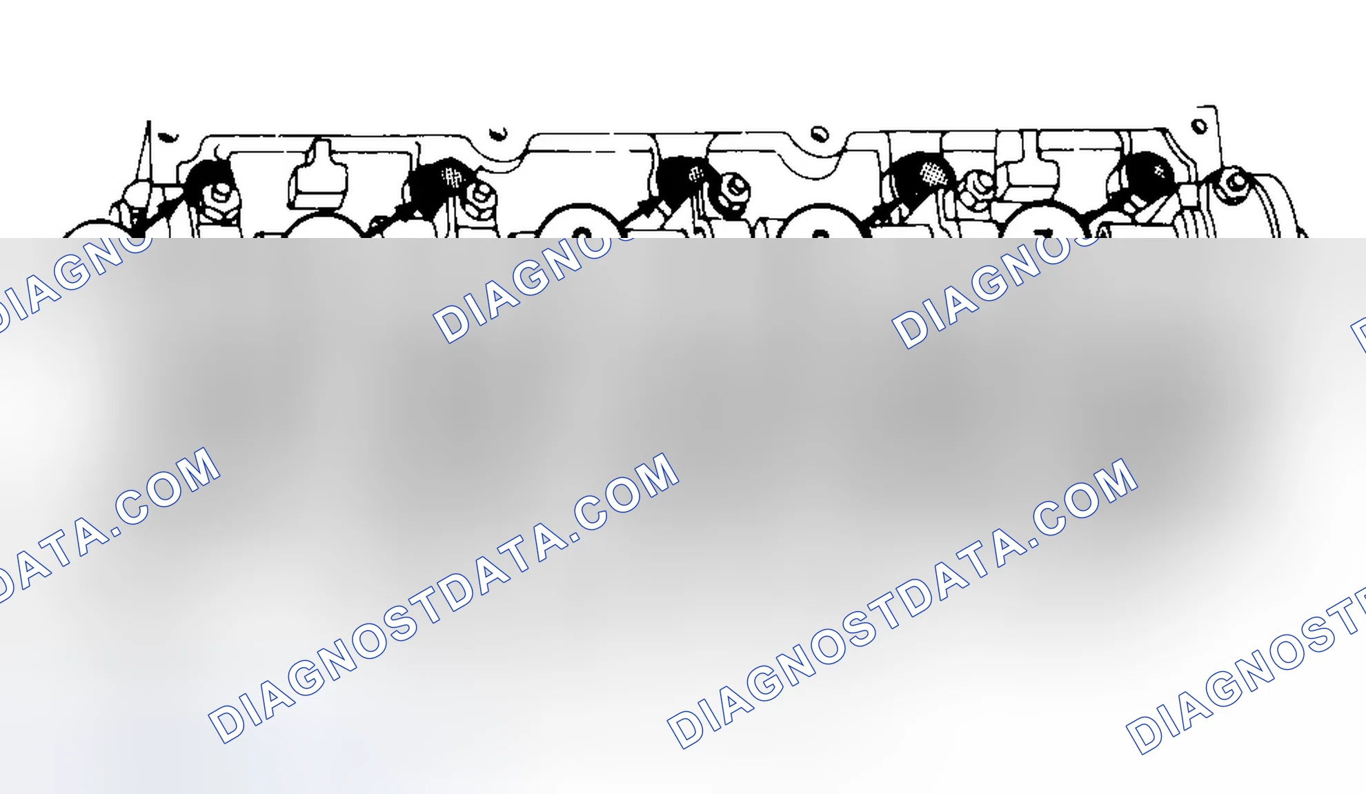 Scheme 7: Typical Cylinder Head Tightening or Loosening Sequence