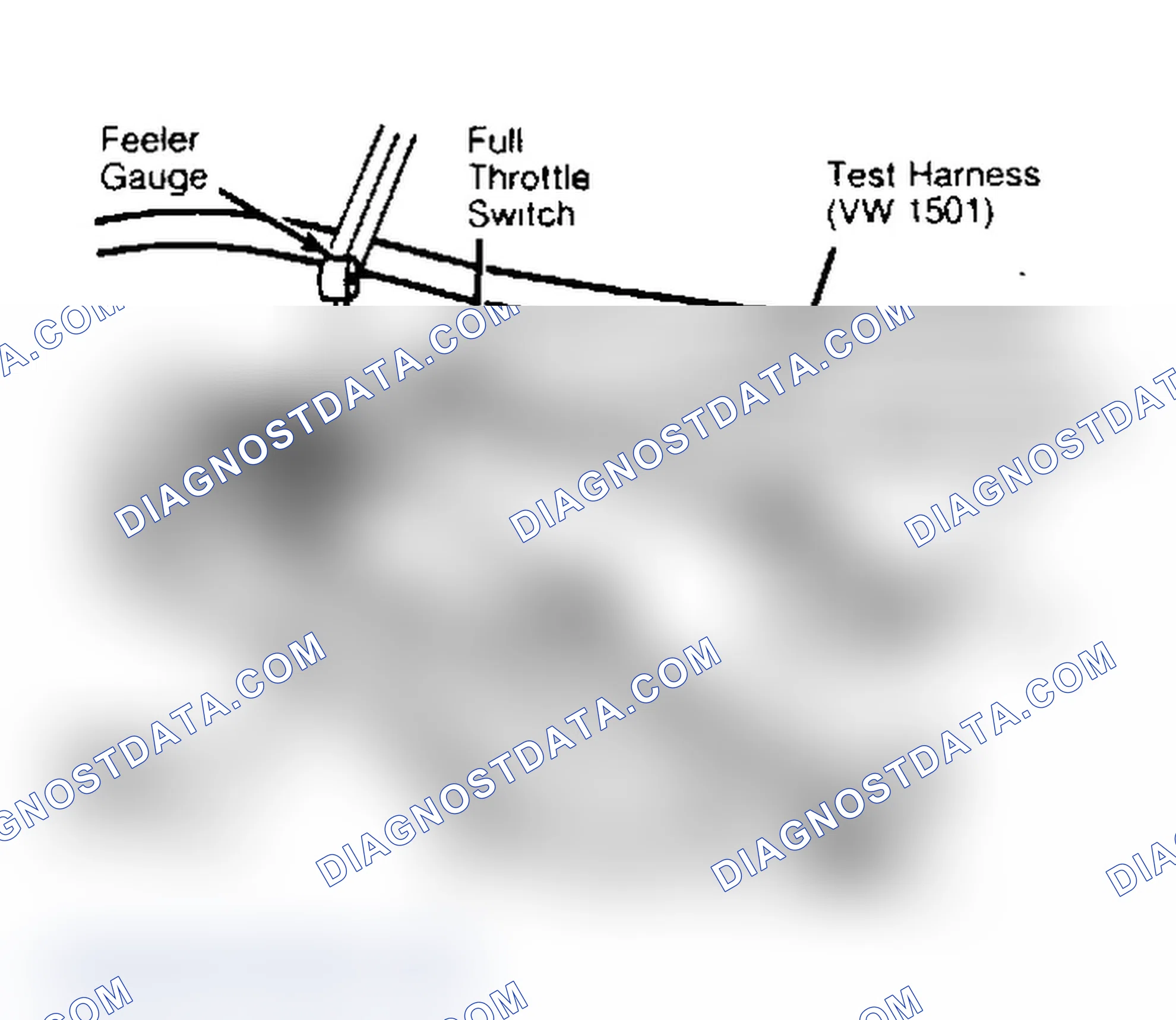 Scheme 56: Checking Throttle Idle Switch Adjustment