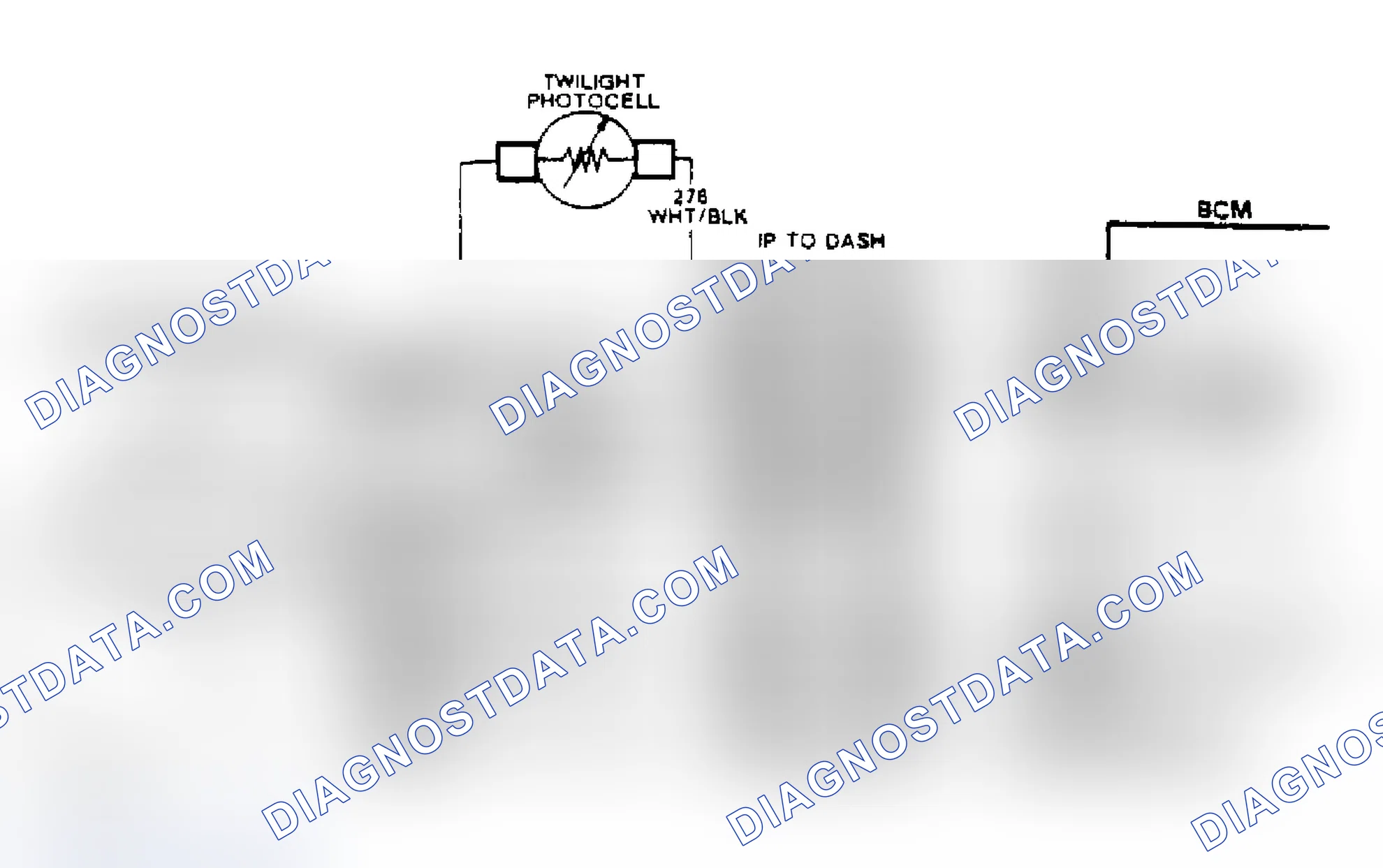 Scheme 117: Code B120 & B122, Wiring Diagram (Reatta & Riviera) Twilight Delay & Panel Dimming