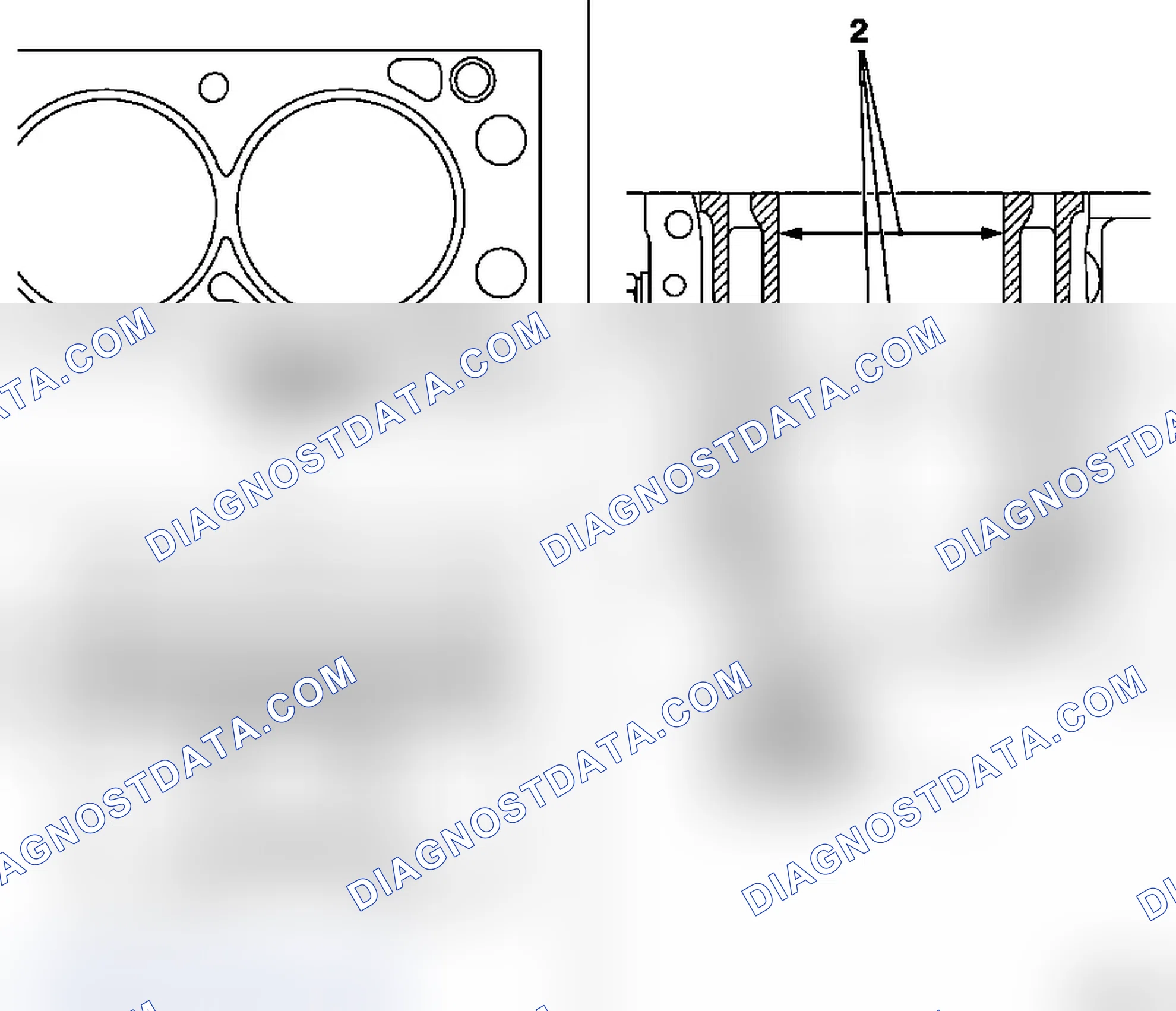 Crank Drive, Cylinder Block