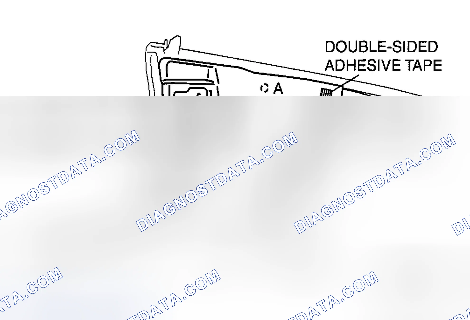 Scheme 93: B-PILLAR UPPER TRIM REMOVAL [DETACHABLE HARDTOP]