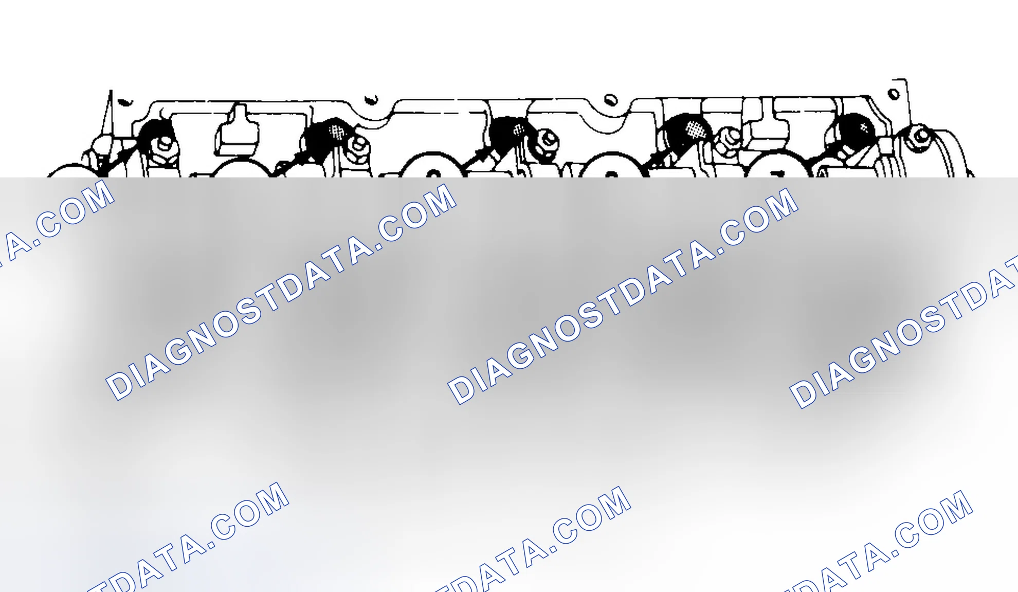 Scheme 7: Typical Cylinder Head Tightening or Loosening Sequence
