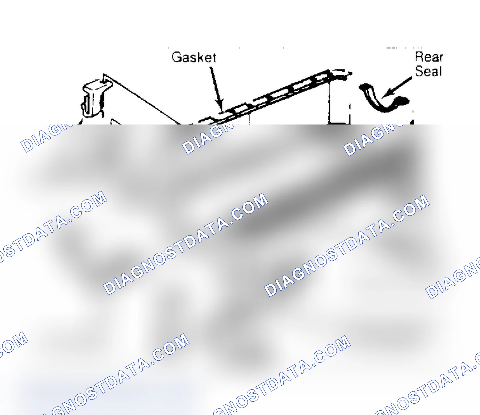 Scheme 9: 7.4L Oil Pan Assembly