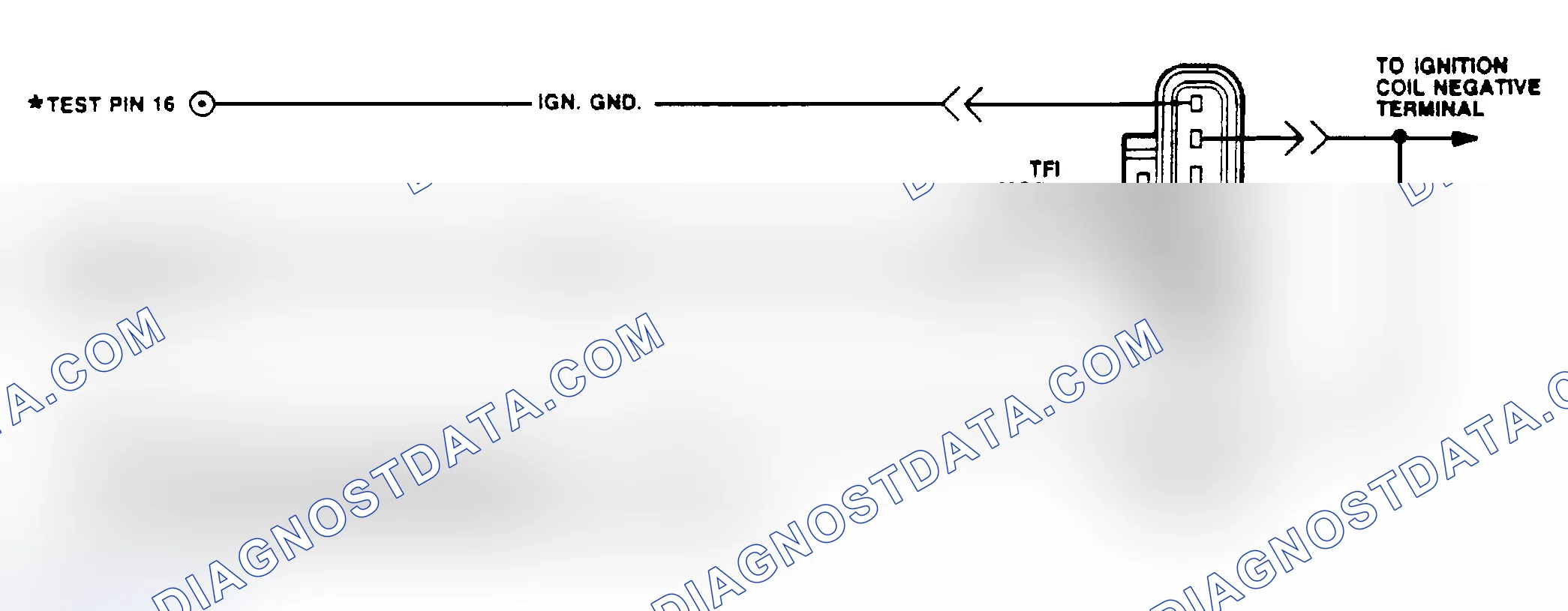Scheme 98: Ignition Diagnostic Monitor Circuit