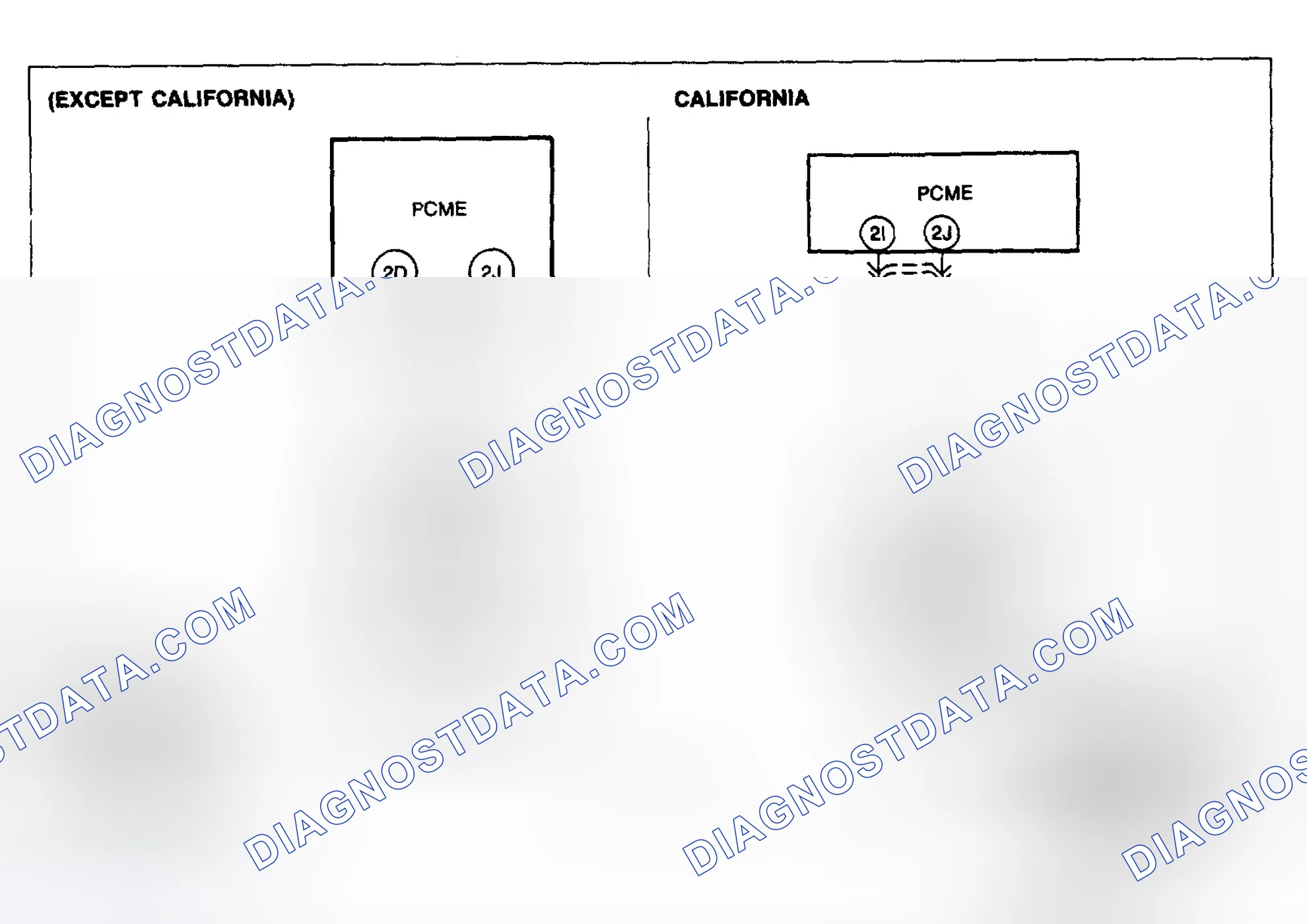 Scheme 115: Trouble Code No. 16 Schematic (EGR Function Sensor)