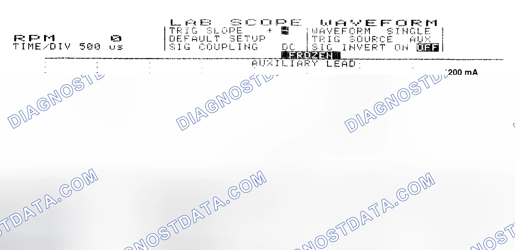 Scheme 17: Single Injector w/Normal Current Flow - Current Pattern
