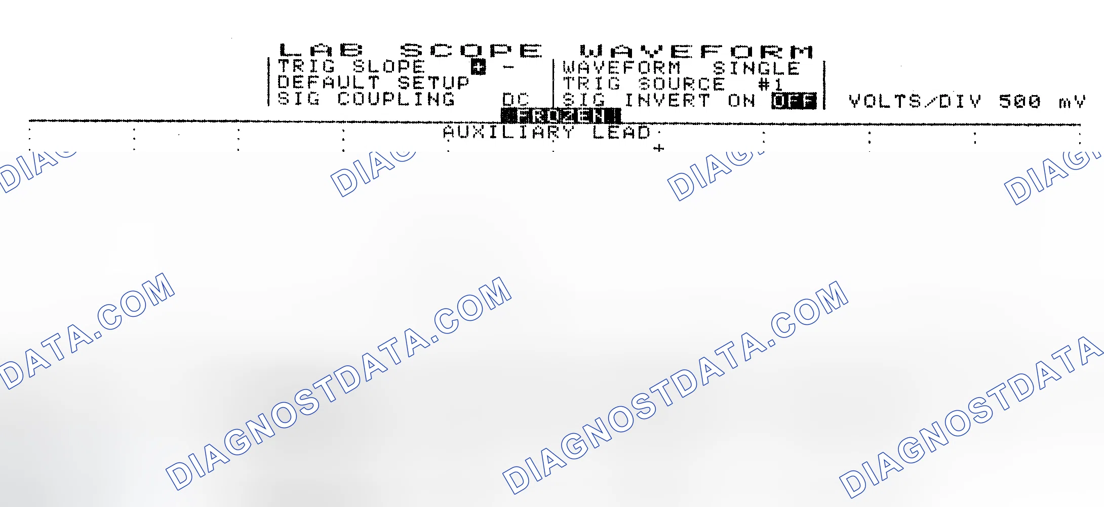 Scheme 10: Single Injector w/Excessive Current Flow - Current Pattern