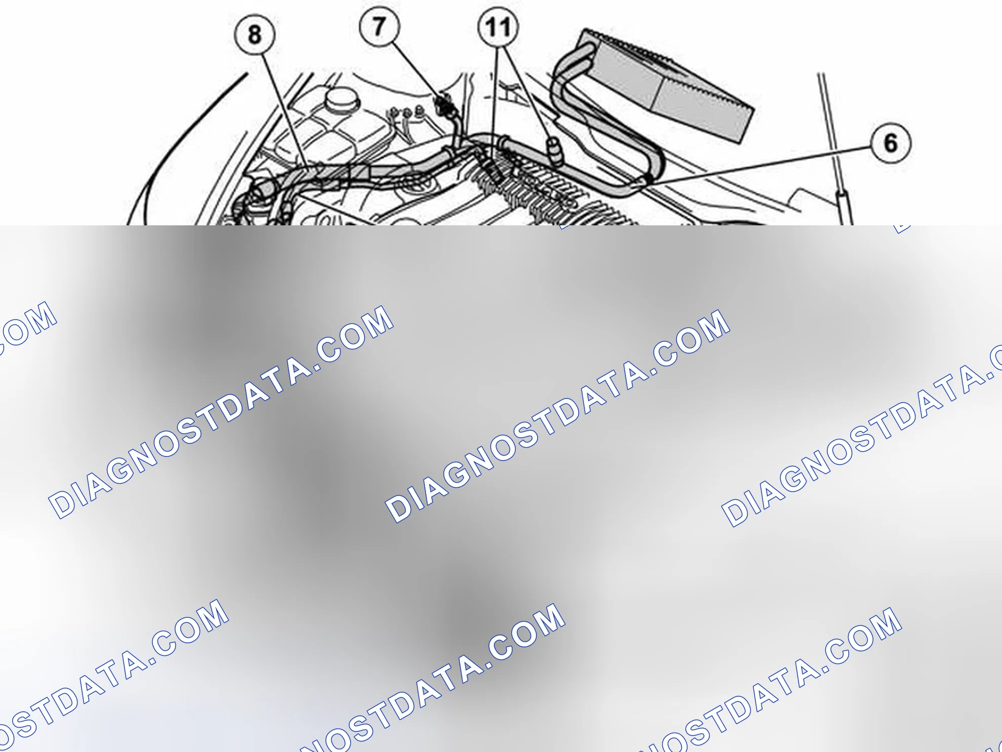 Scheme 148: LOCATING COMPONENTS IN THE ENGINE COMPARTMENT