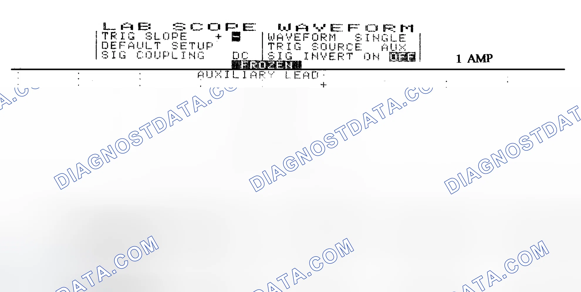 Scheme 20: Single Injector w/Normal Current Flow - Current Pattern