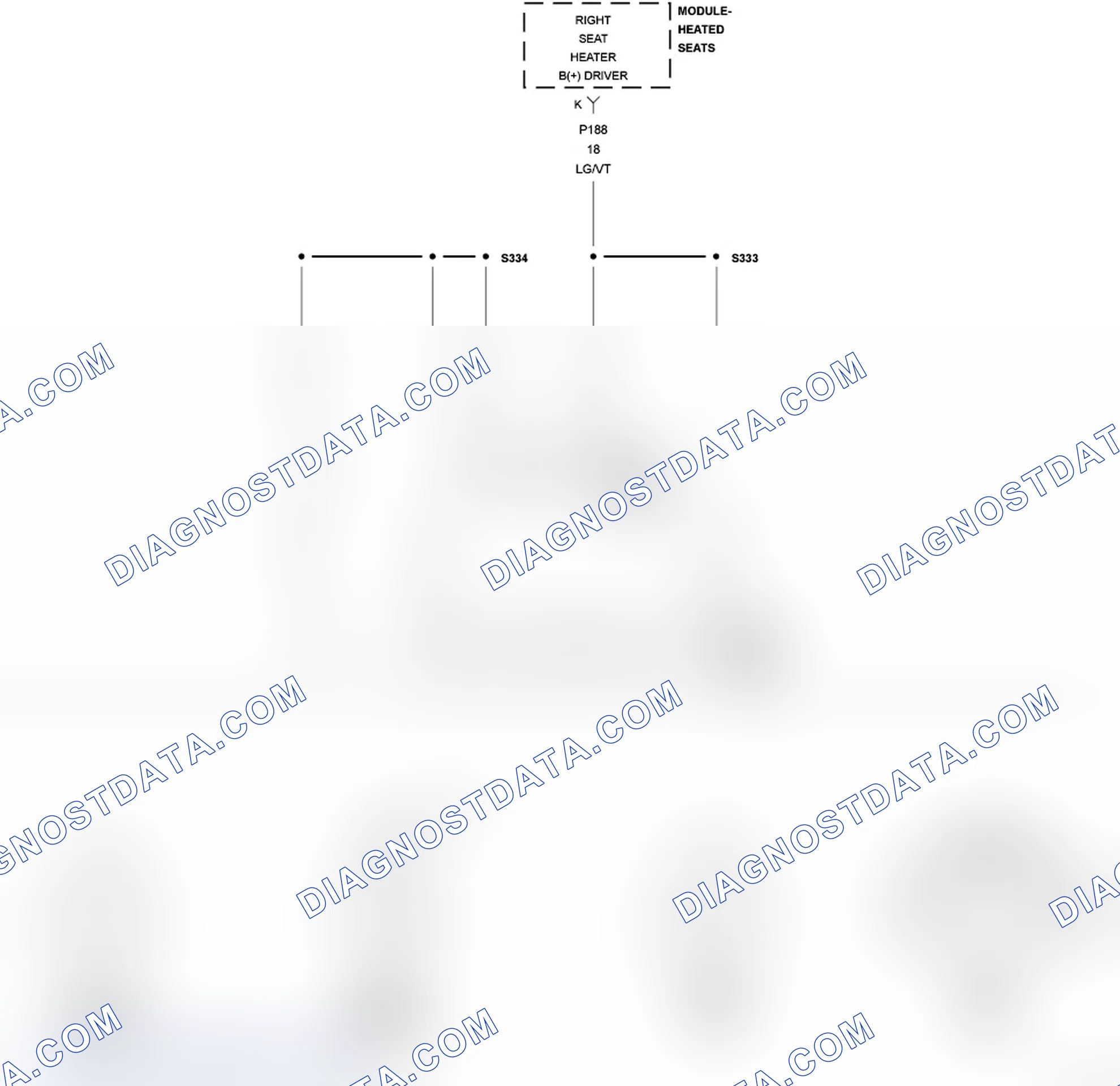 Scheme 100: B2181-HEATED SEAT MODULE POWER SUPPLY LOW