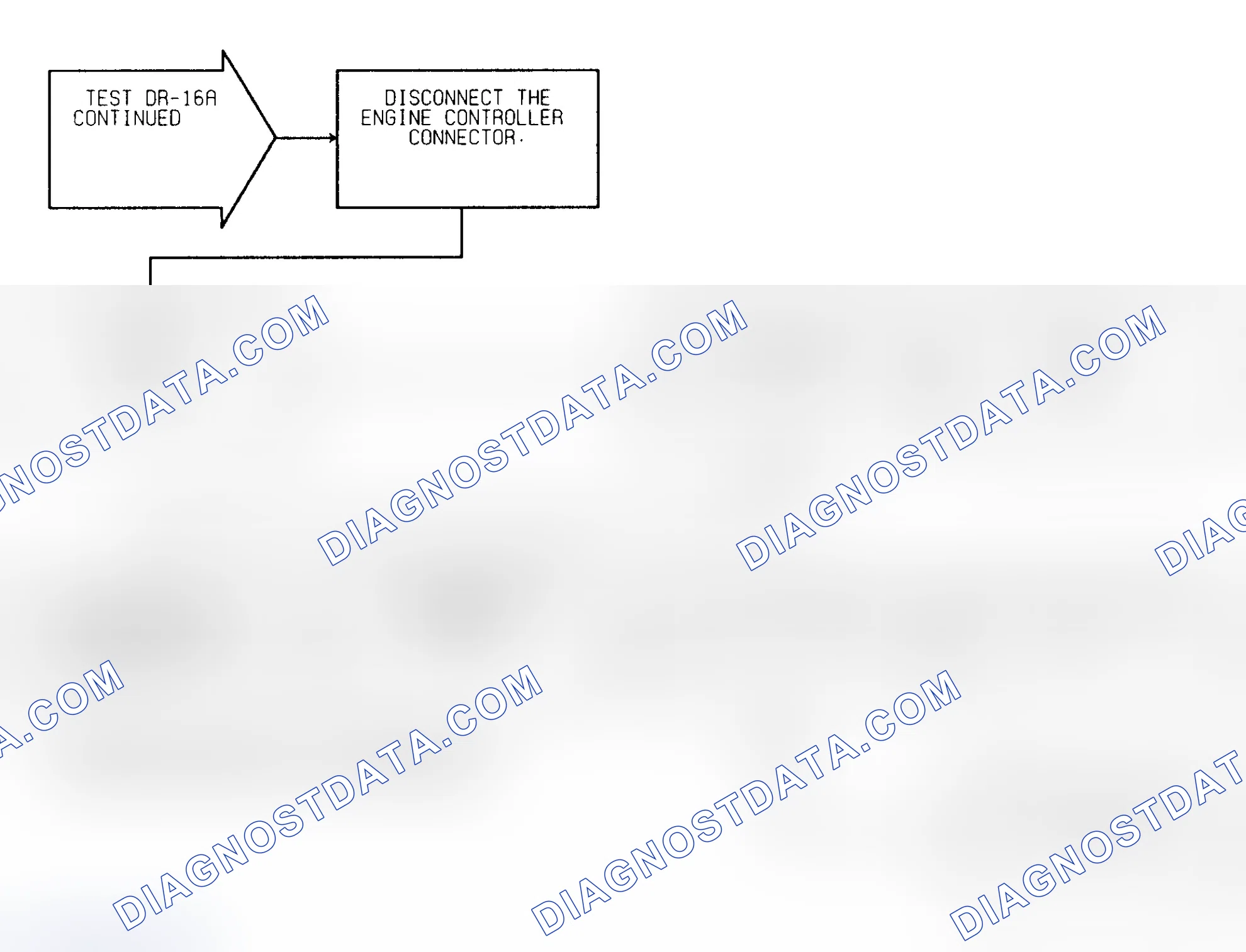 Scheme 268: Test DR-16A (2 of 2) Injector No. 1 Control Circuit