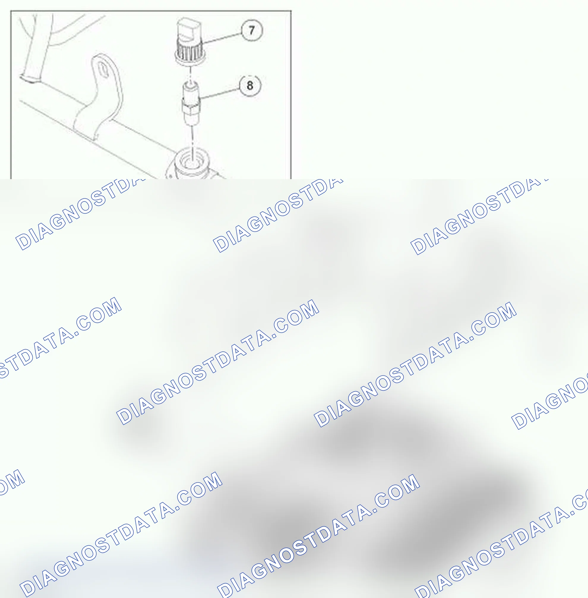 Scheme 20: Fuel Rail and Fuel Injector - Exploded View