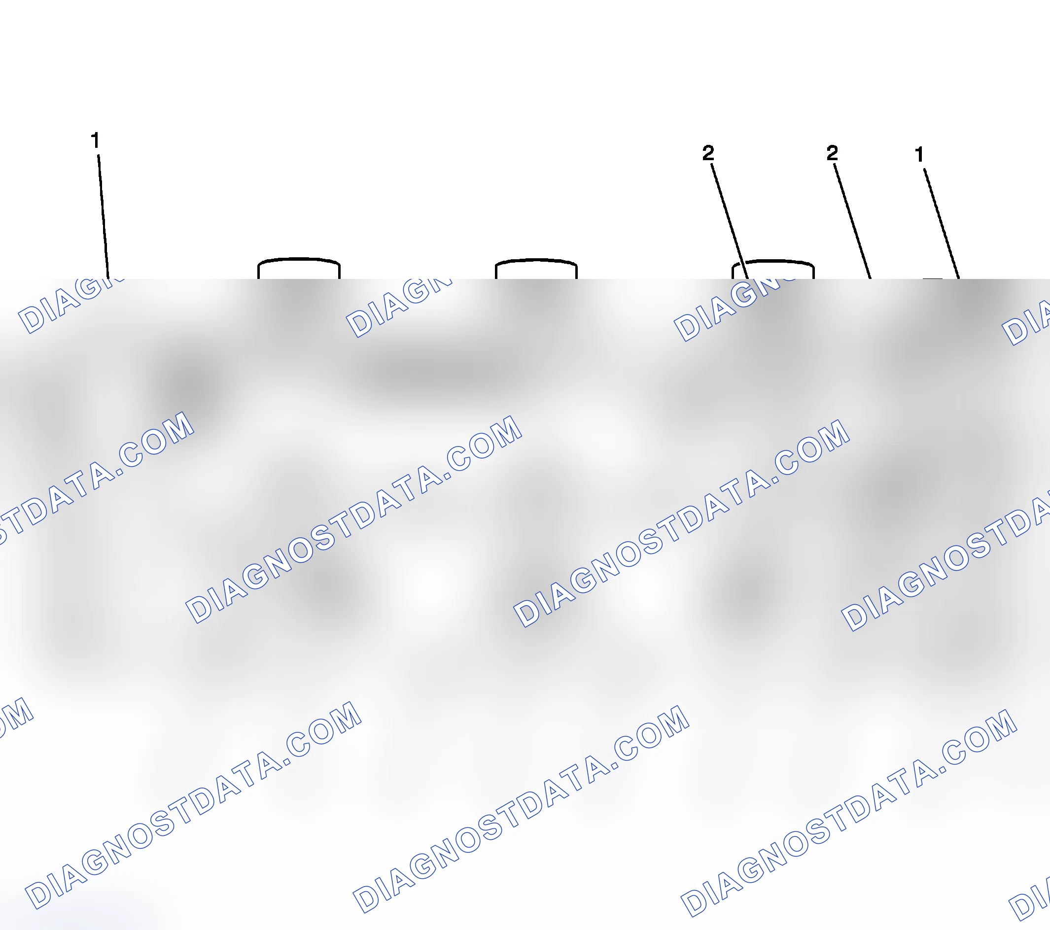 Scheme 133: Right Cylinder Head Exhaust Face (LLT)