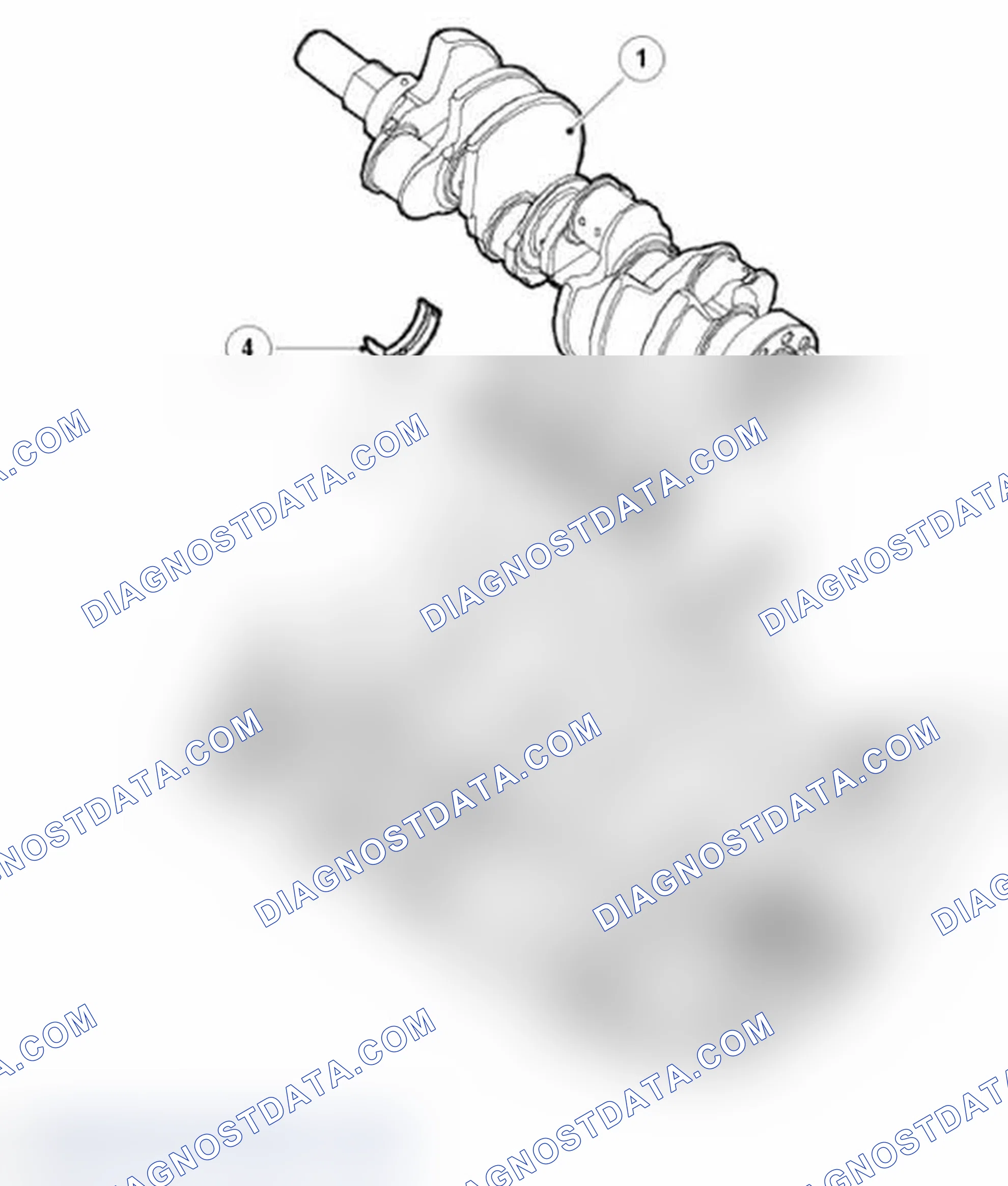 Scheme 16: Crankshaft and Main Bearings