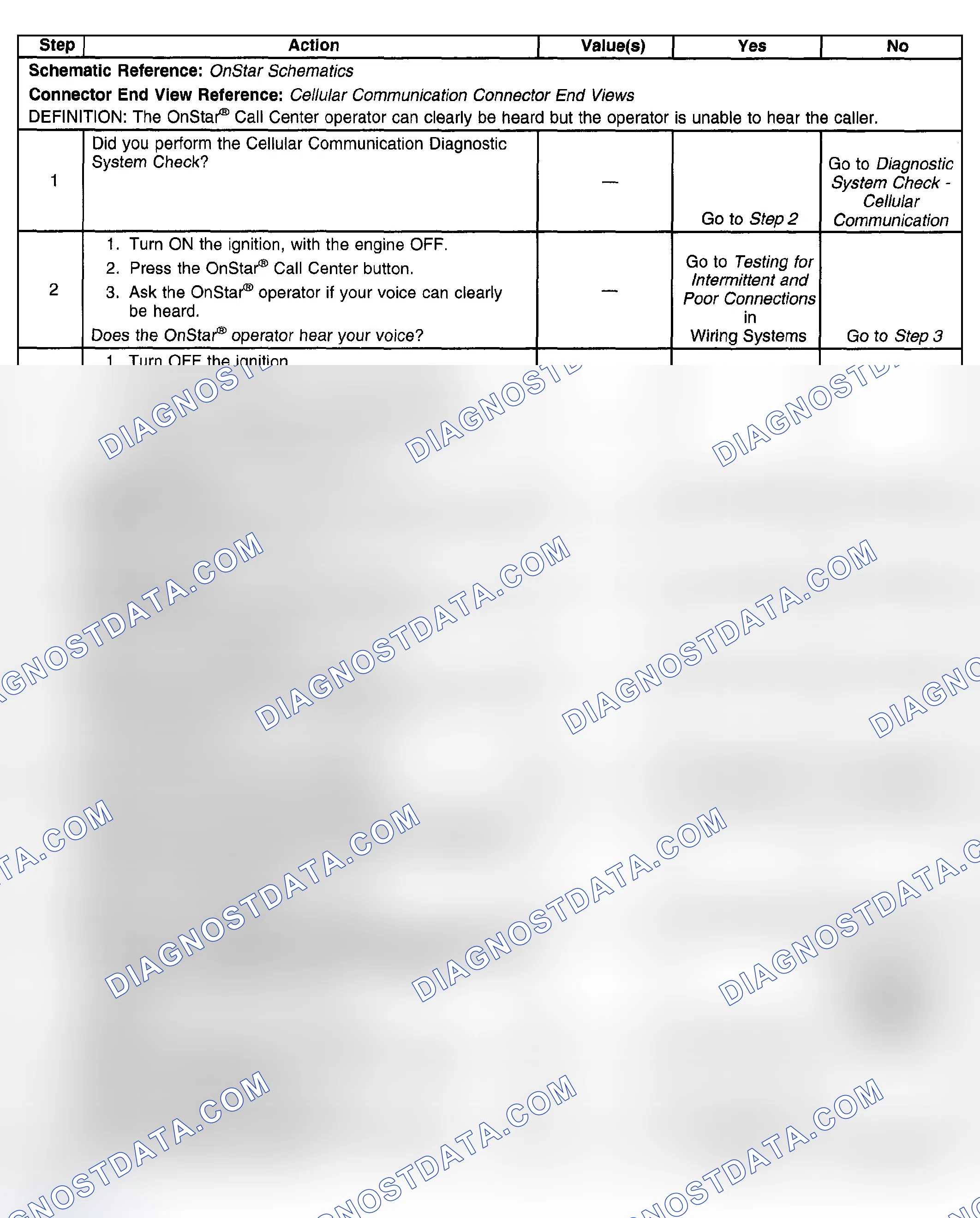 Scheme 137: Microphone Inoperative - Caller Cannot Be Heard