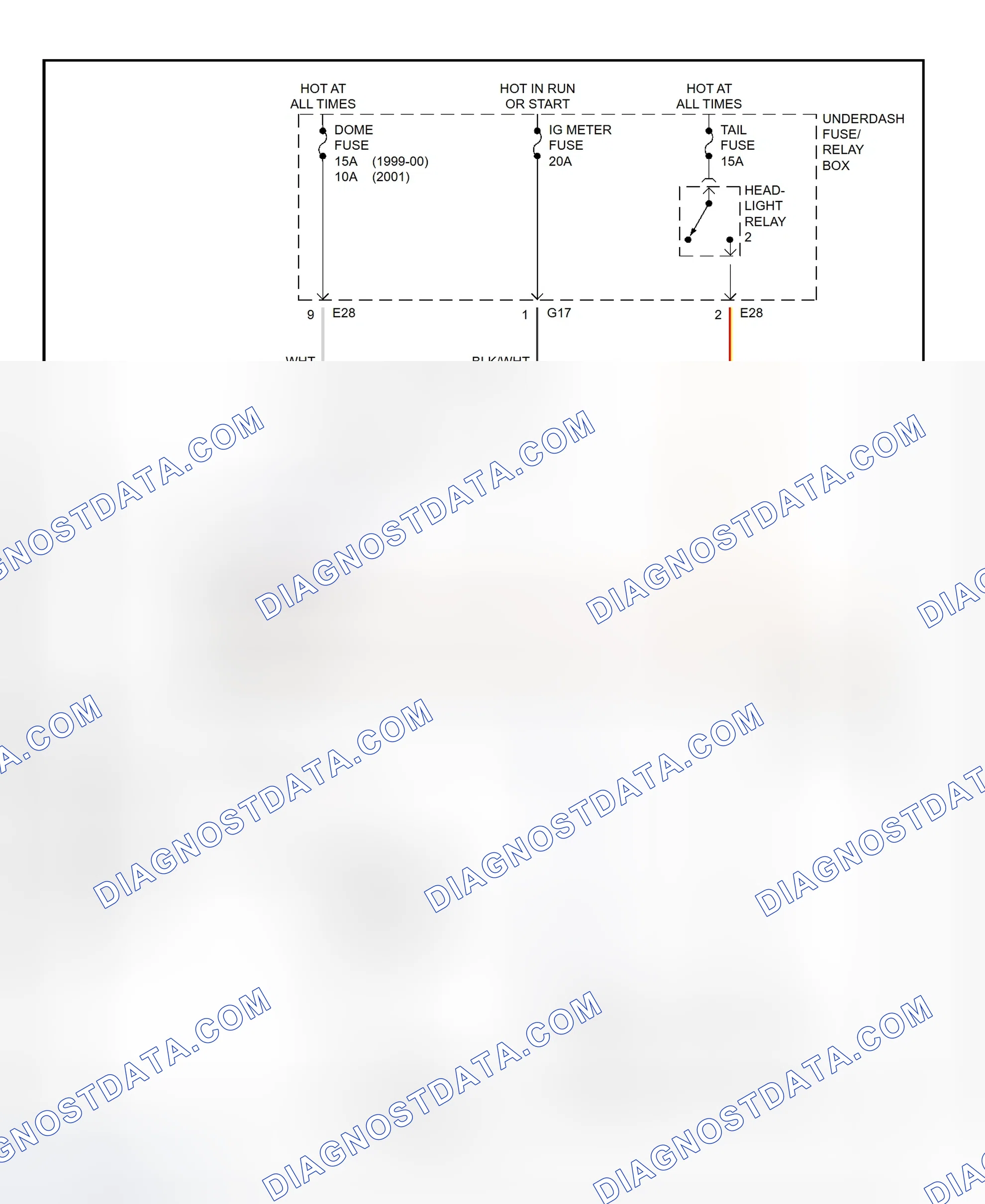 Scheme 4: Warning System Wiring Diagram (Vitara)