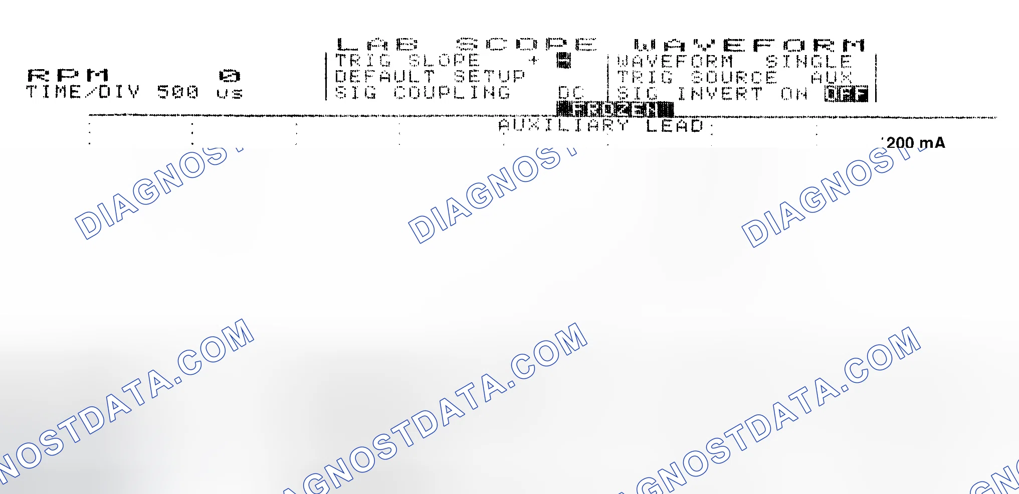 Scheme 17: Single Injector w/Normal Current Flow - Current Pattern