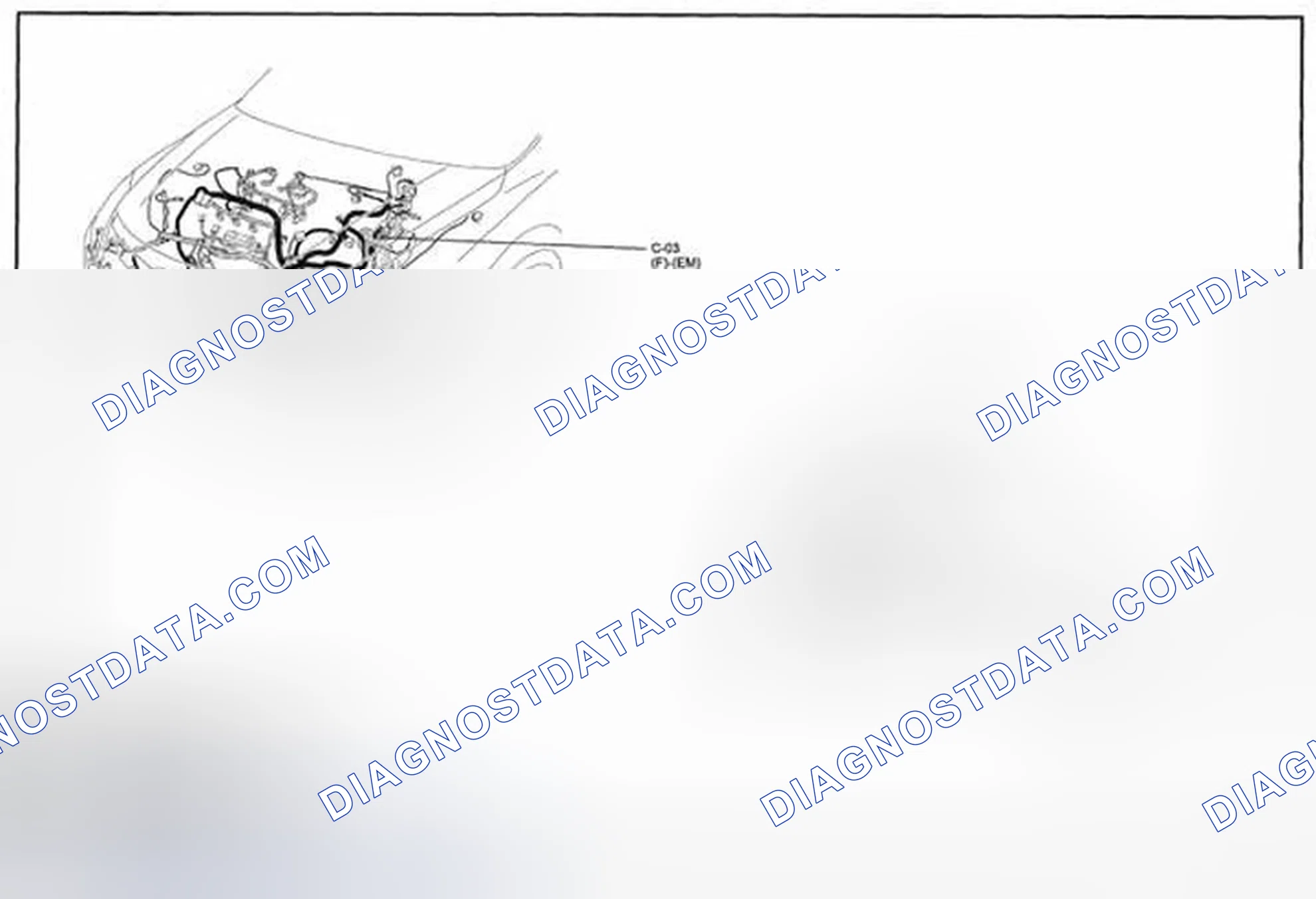 Scheme 77: Data Link Connector Wiring Diagram - 00D-B (2 Of 2)