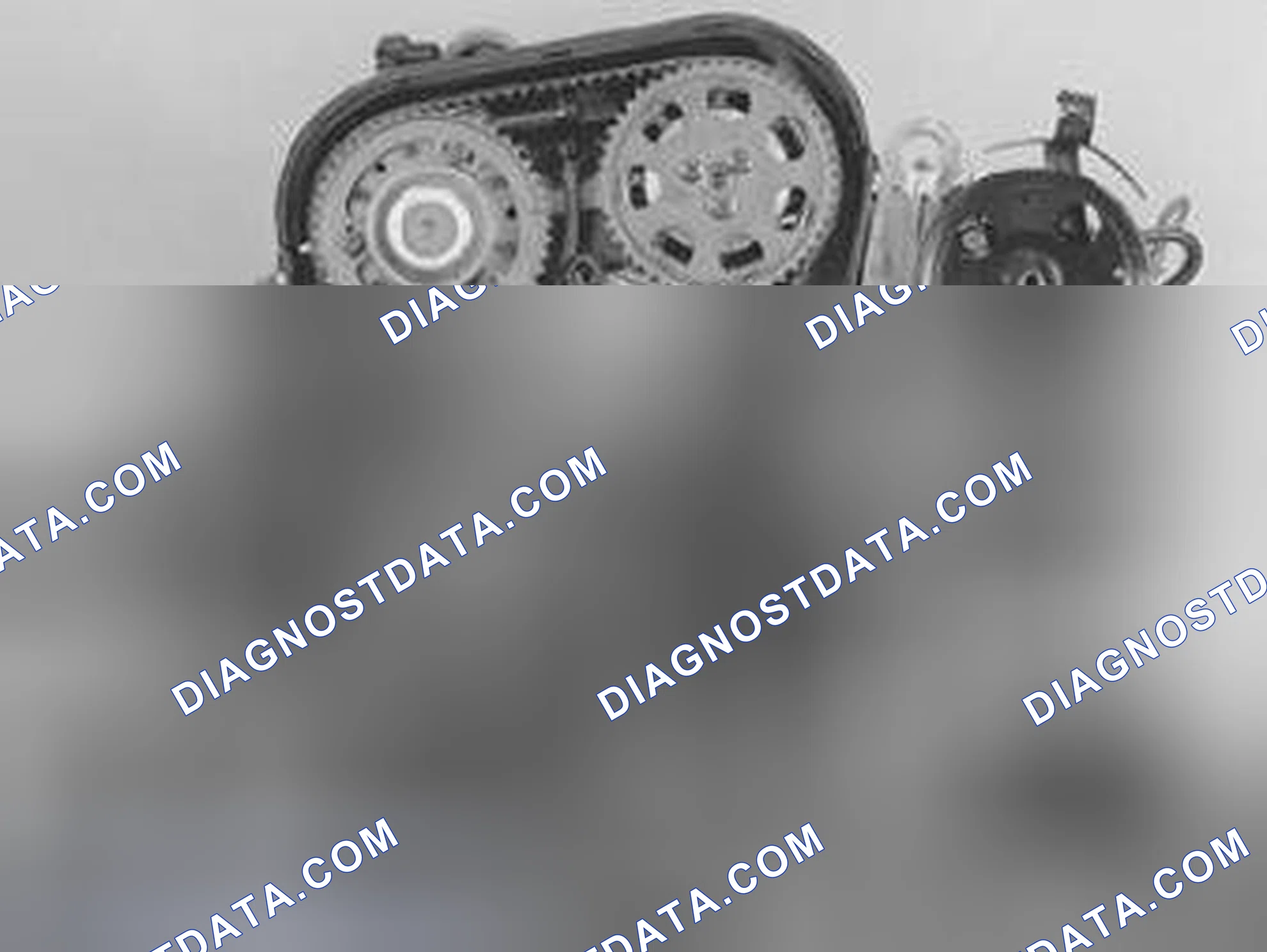 Scheme 557: Check tensioner and idler pulleys
