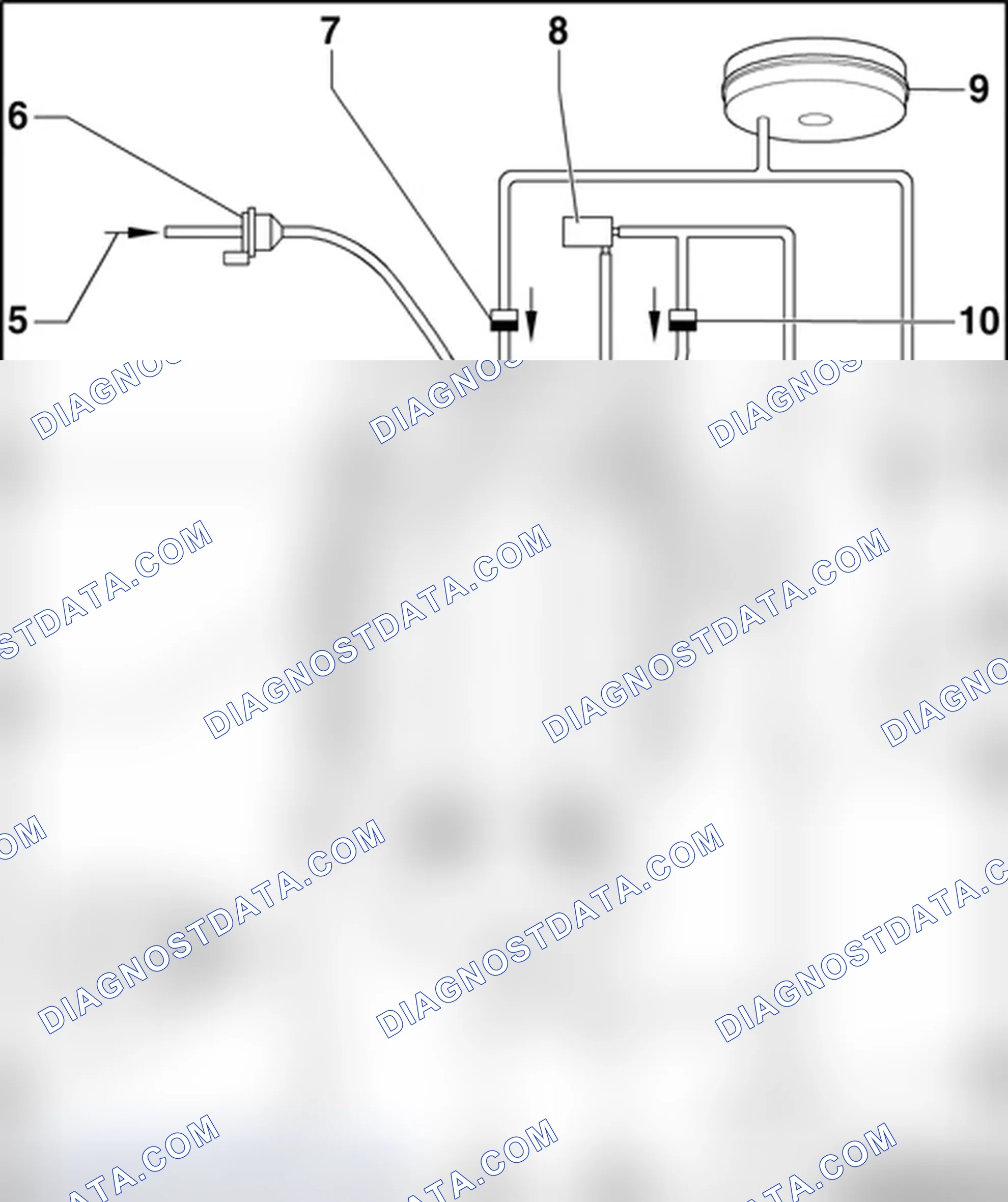 Scheme 809: VACUUM HOSE DIAGRAM(S)