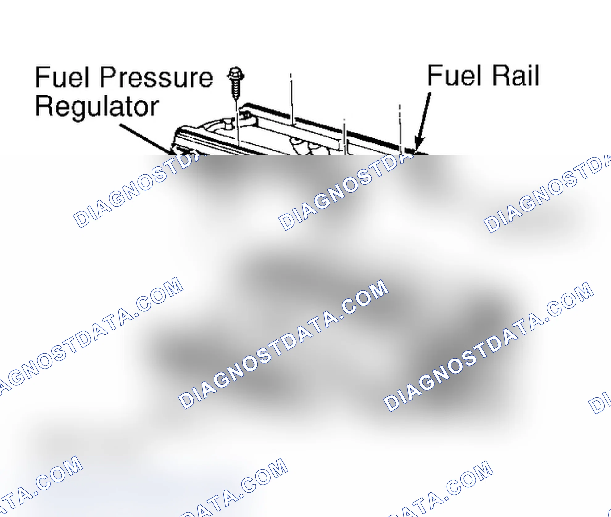 Scheme 4: Locating Fuel Rail Assembly Components (4.3L & 5.7L)