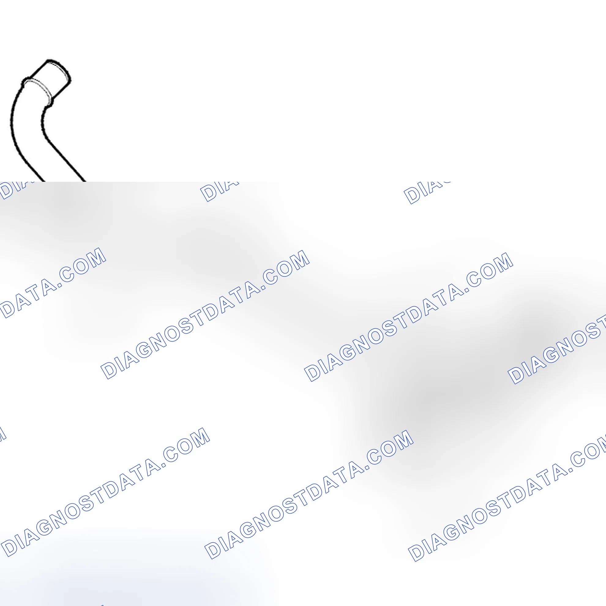 Scheme 92: Releasing the inlet pipe for the coolant pump