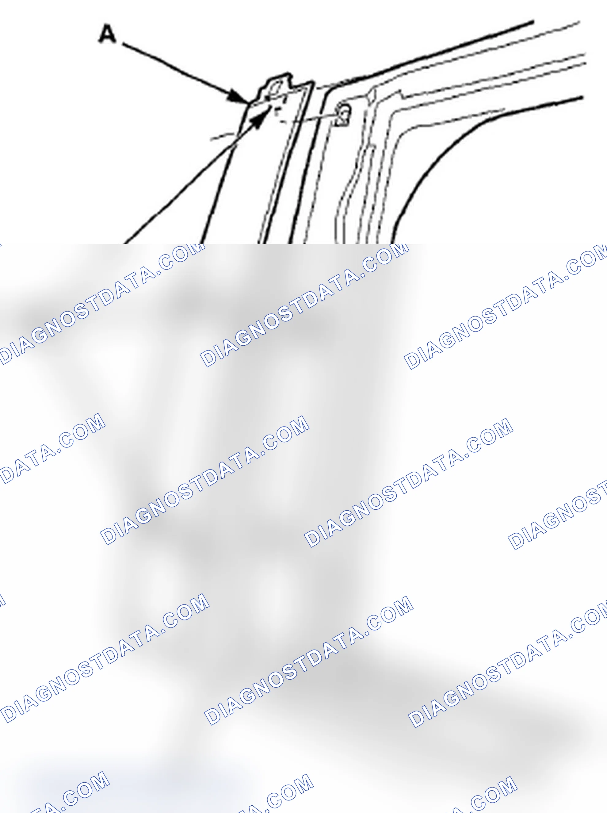 Scheme 336: Rear Door Sash Outer Trim Replacement