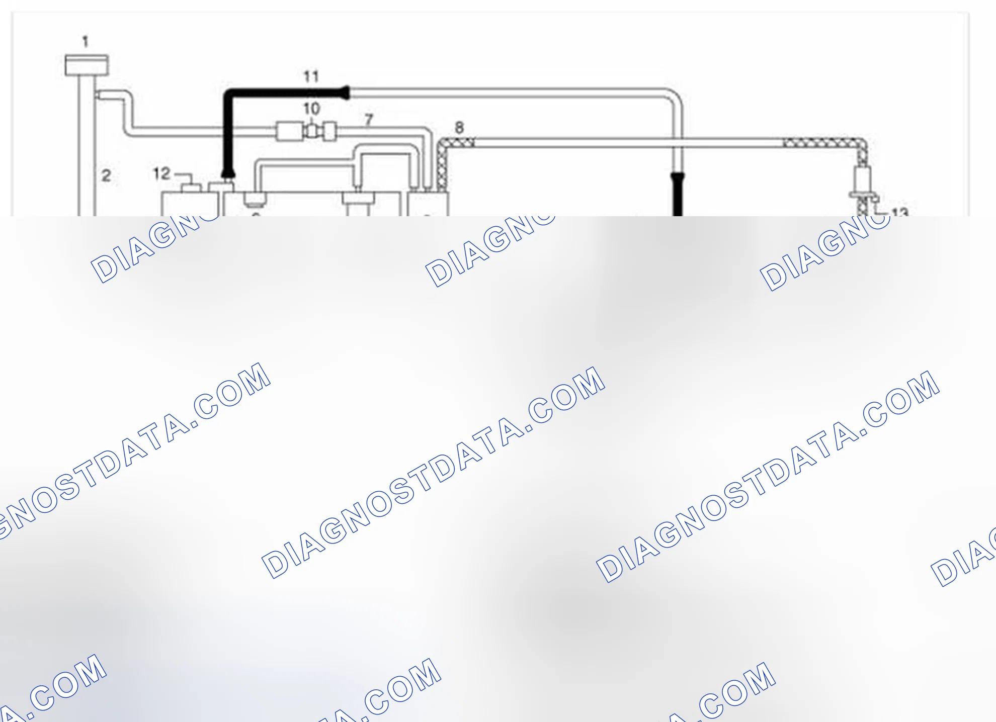 Scheme 166: Evaporative And ORVR Emission Control System