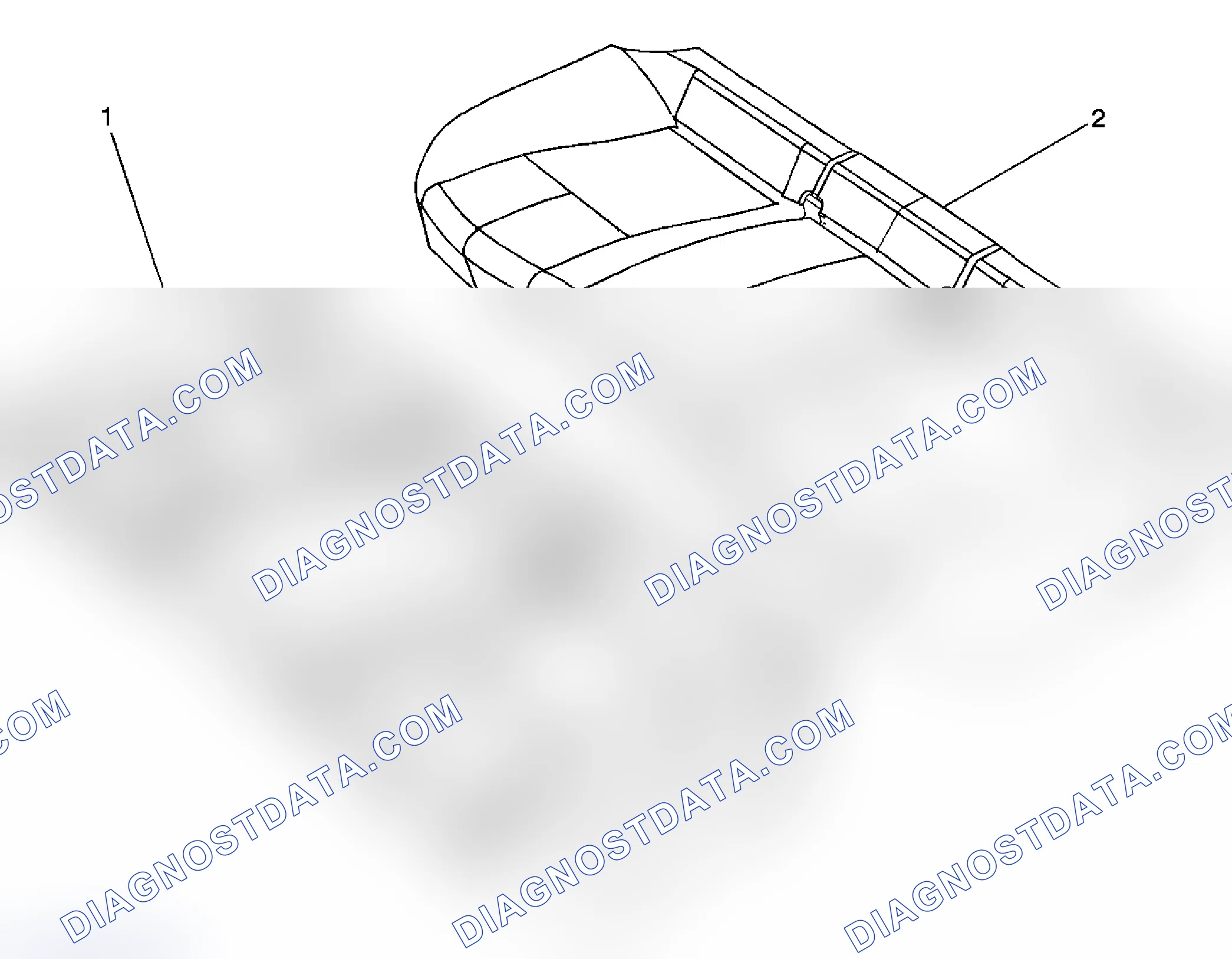 Scheme 18: Seat Cushion Cover and Pad Replacement - Rear