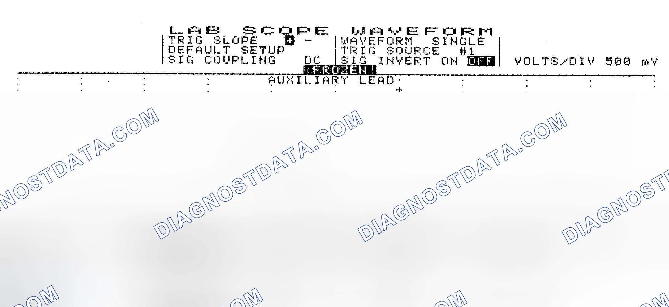 Scheme 10: Single Injector w/Excessive Current Flow - Current Pattern