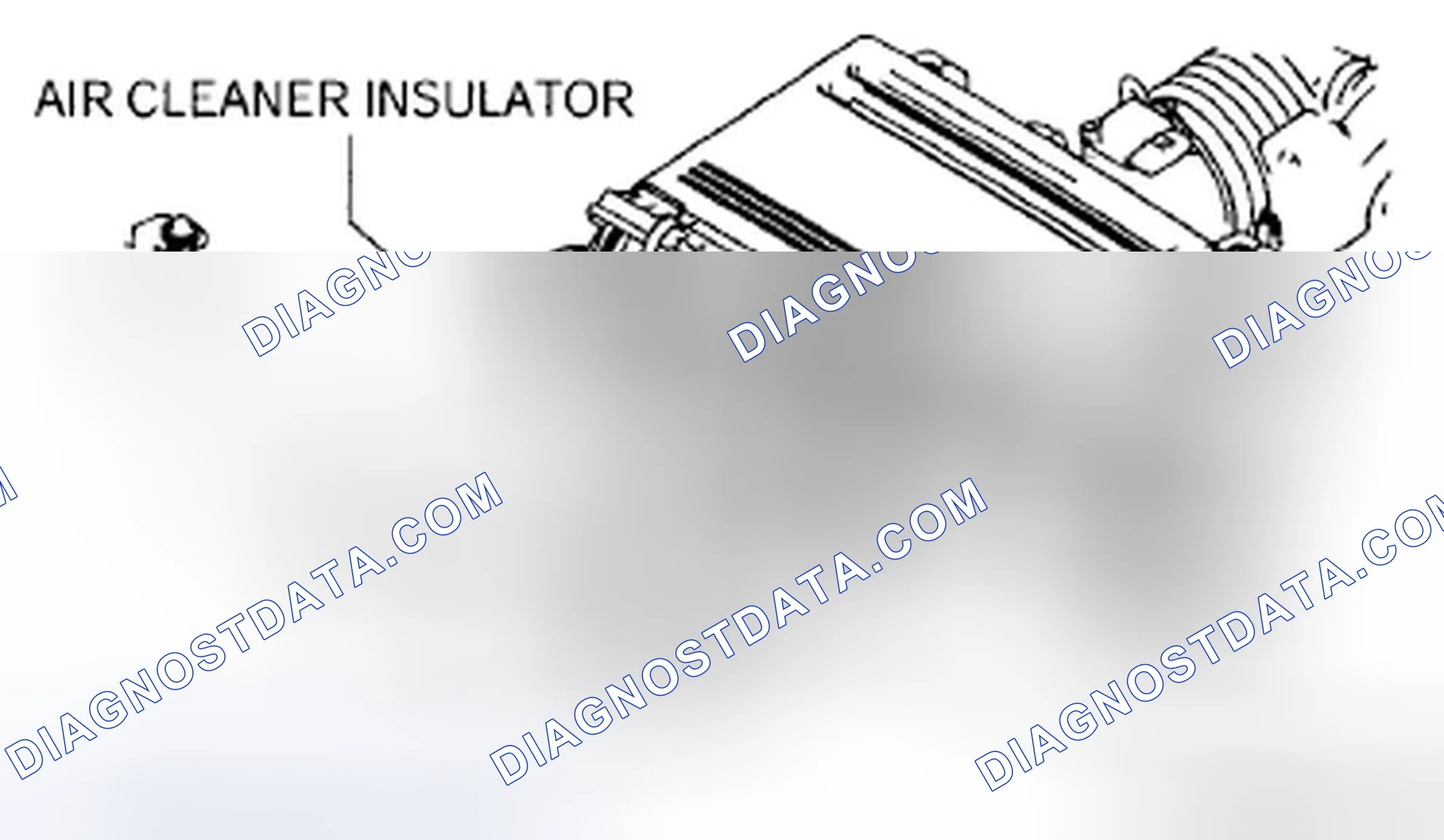 Scheme 133: Air Cleaner Insulator Inspection