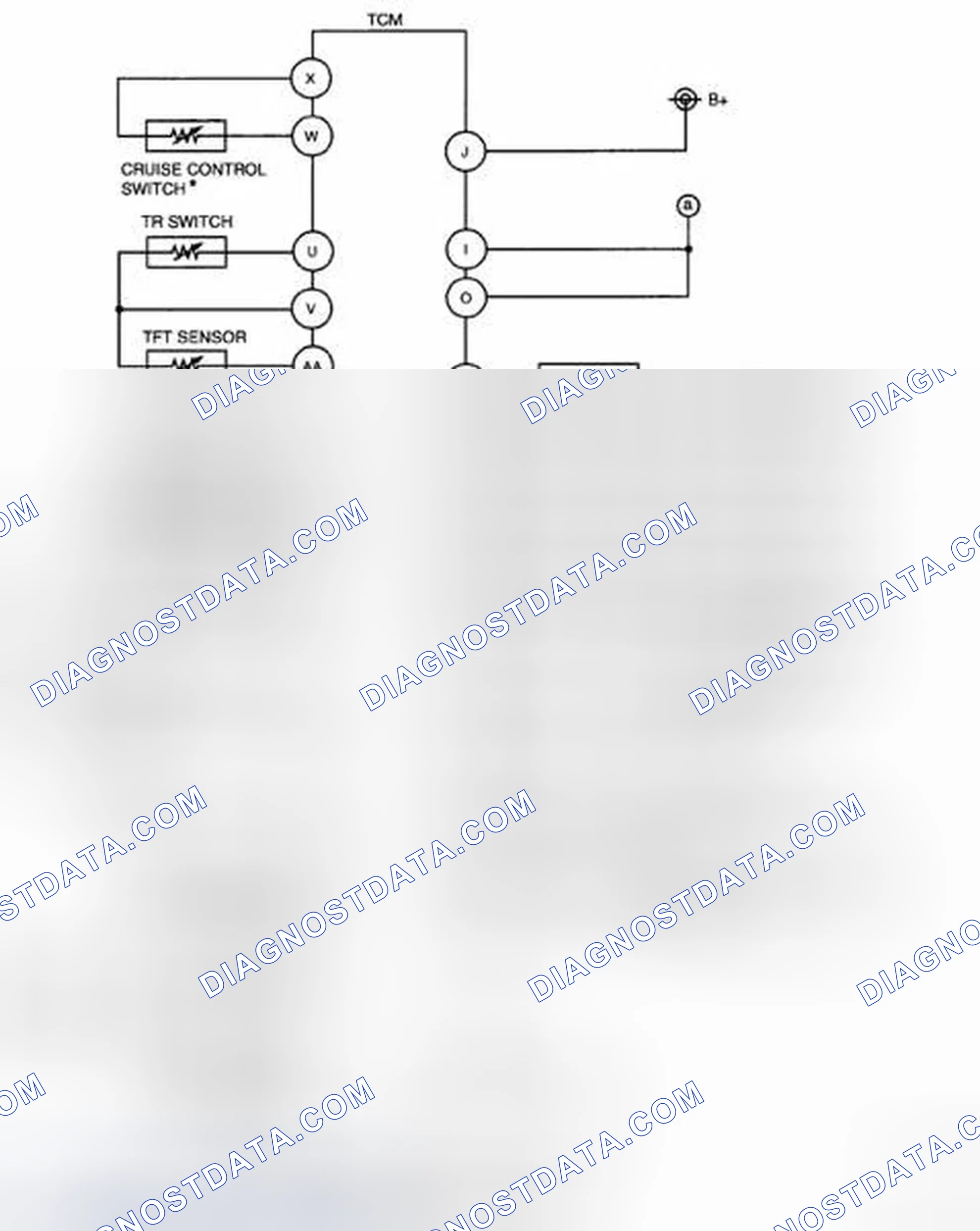 Scheme 553: AUTOMATIC TRANSAXLE CONTROL SYSTEM WIRING DIAGRAM [FS5A-EL]