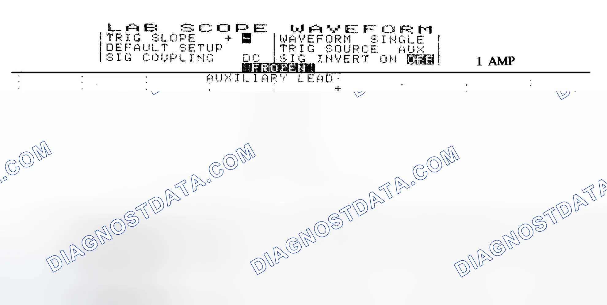 Scheme 20: Single Injector w/Normal Current Flow - Current Pattern