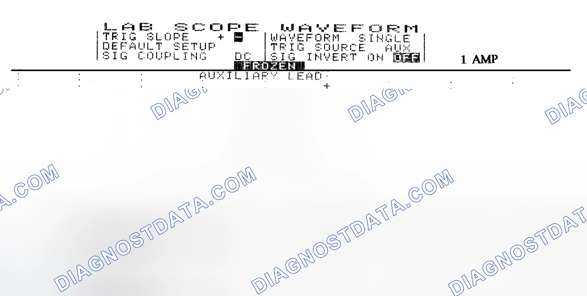 Scheme 20: Single Injector w/Normal Current Flow - Current Pattern
