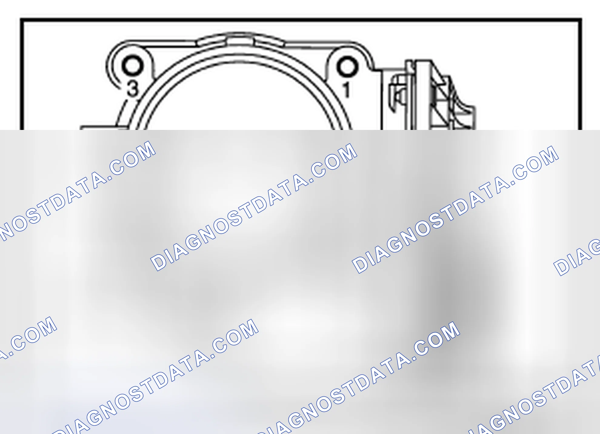 Scheme 223: Electric Throttle Control Actuator