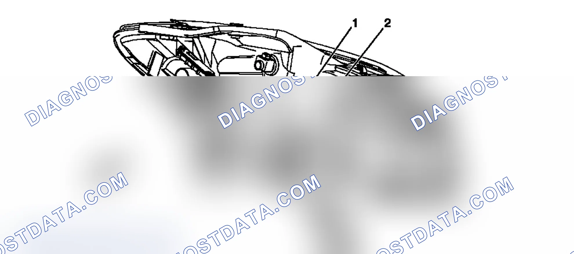 Scheme 57: Parking and Turn Signal Lamp Bulb Replacement (Enclave)