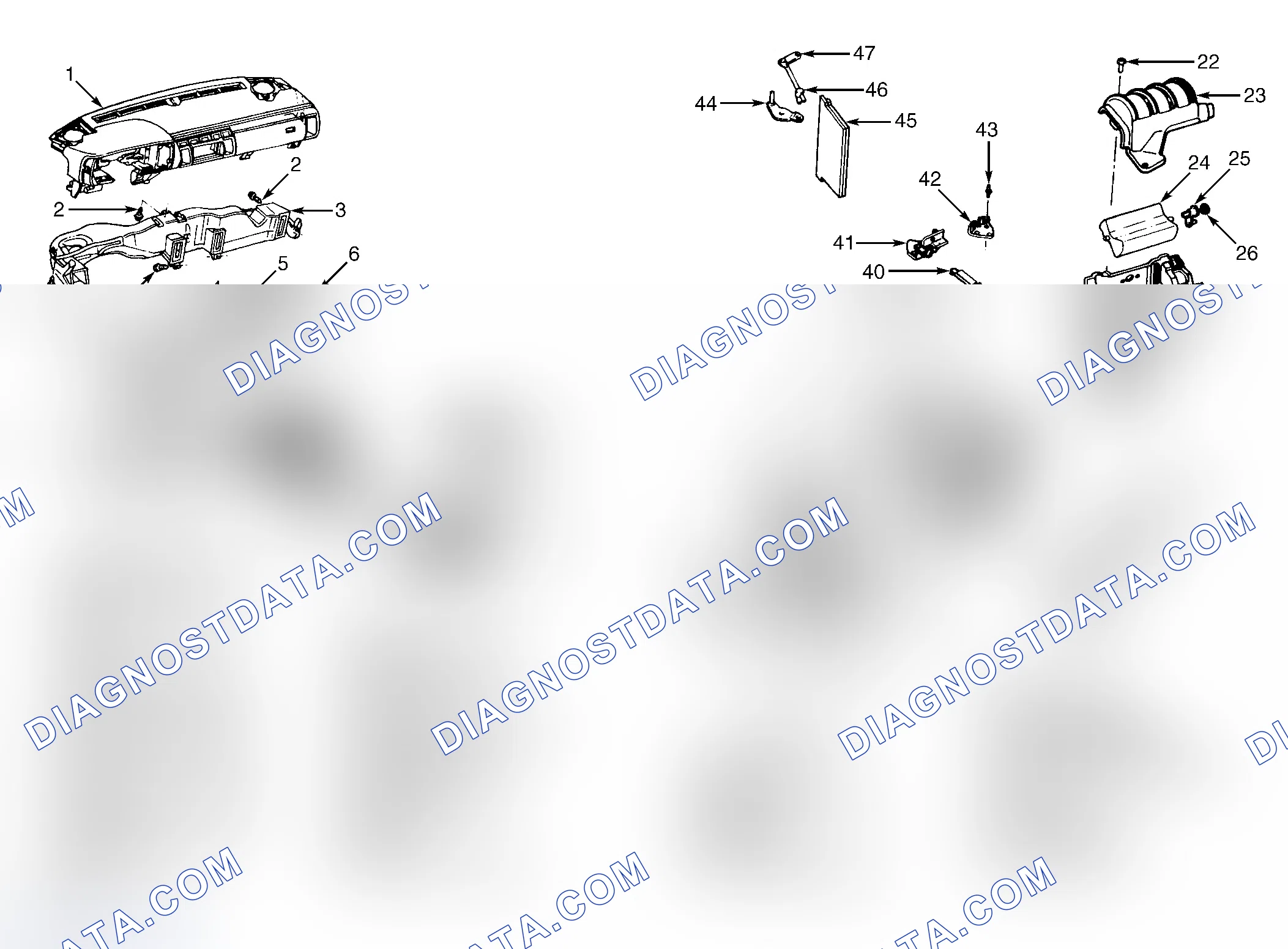 Scheme 2: HEATER CORE R & I (L/M SERIES)