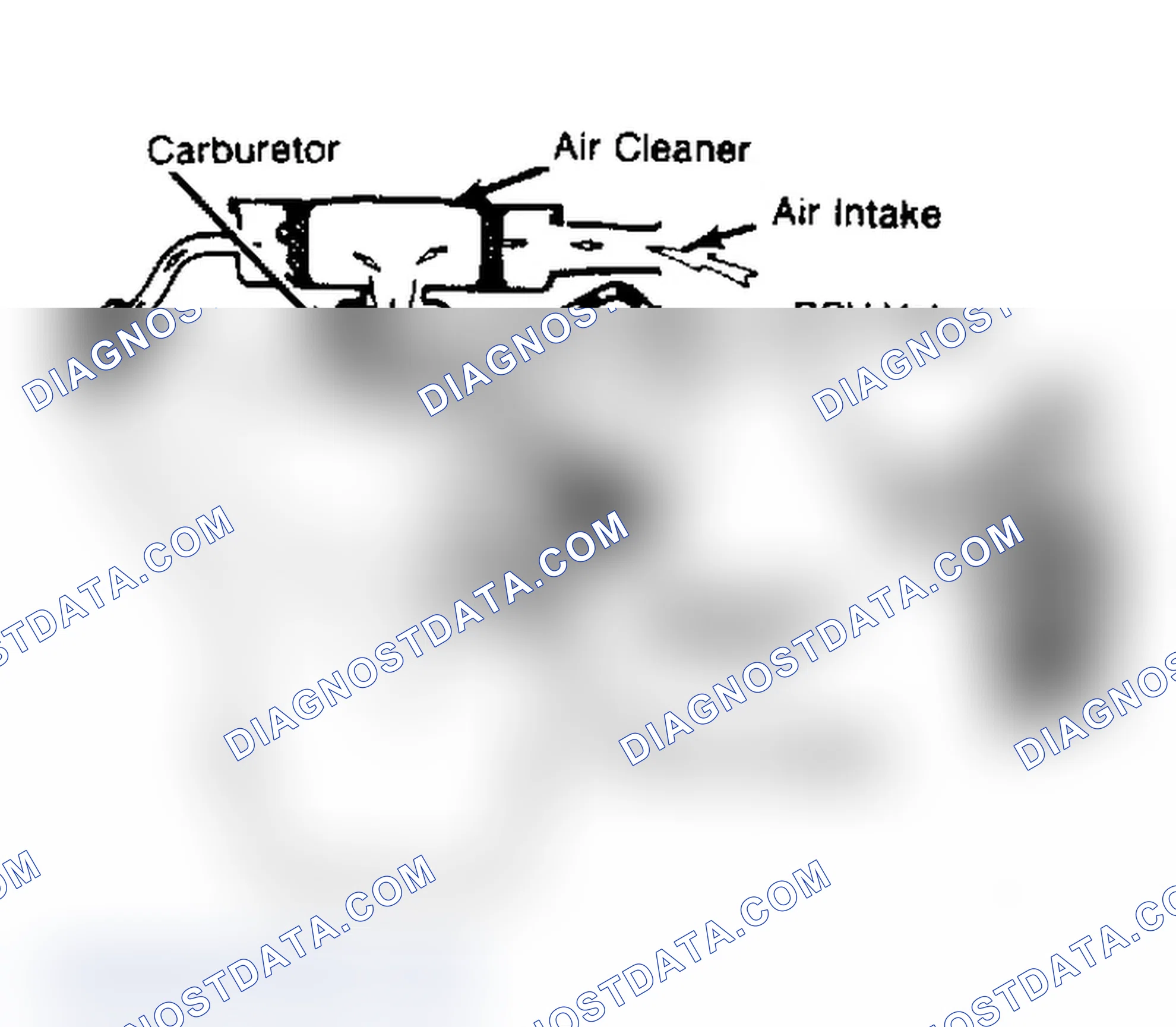 Scheme 19: Crankcase Ventilation System (Typical) Air mixes with blow-by gases and air/fuel mixture, and burns in combustion chamber.