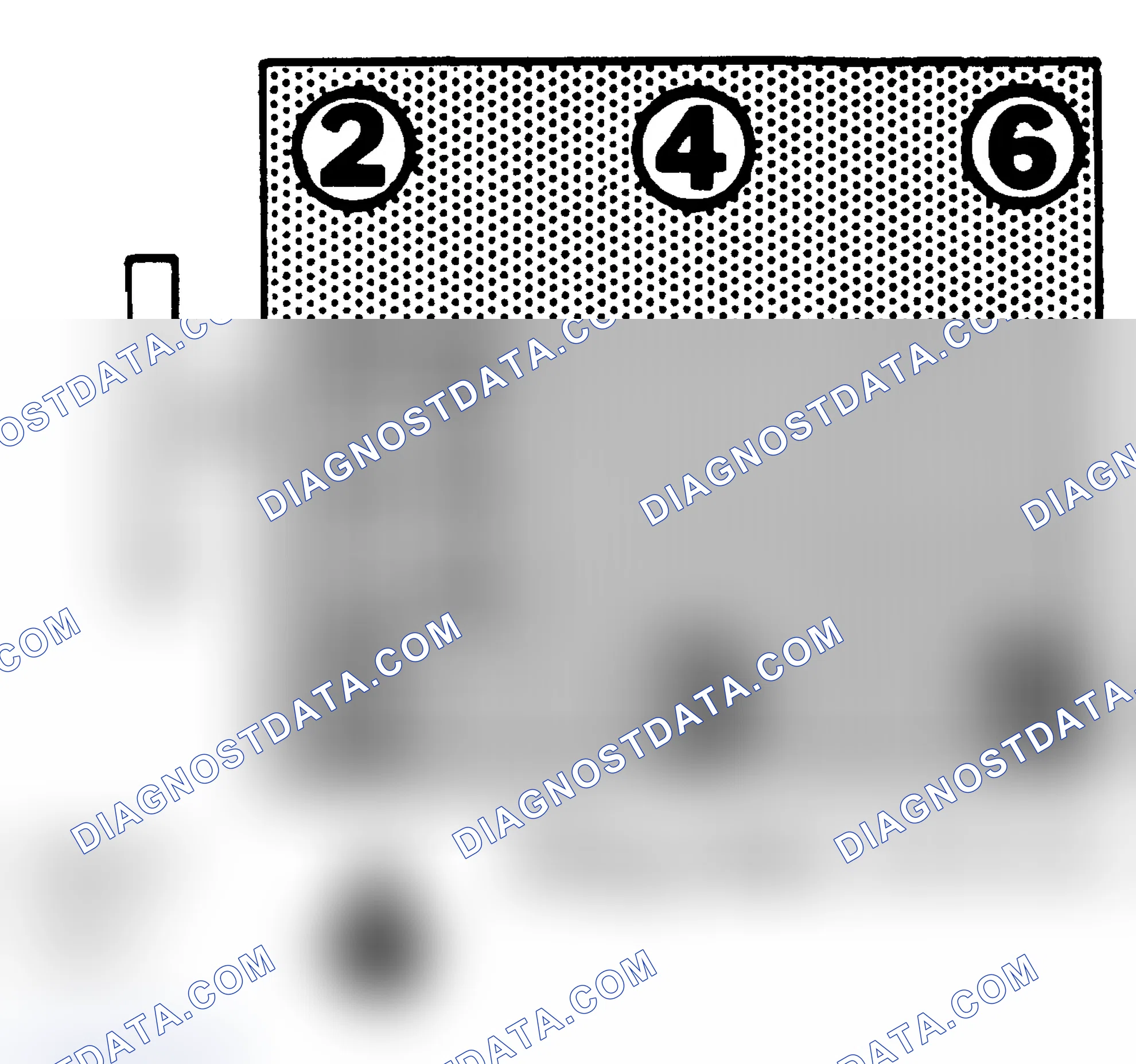 Scheme 2: 3.3L (VIN N) & 3.8L (VIN L) Firing Order & Timing Marks (Type I Ignition)