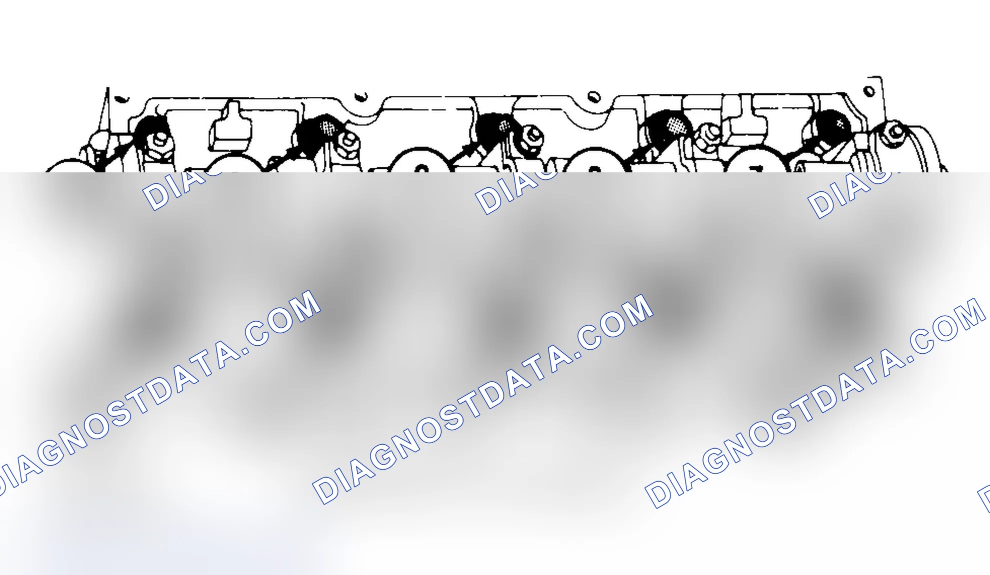 Scheme 3: Typical Cylinder Head Tightening or Loosening Sequence