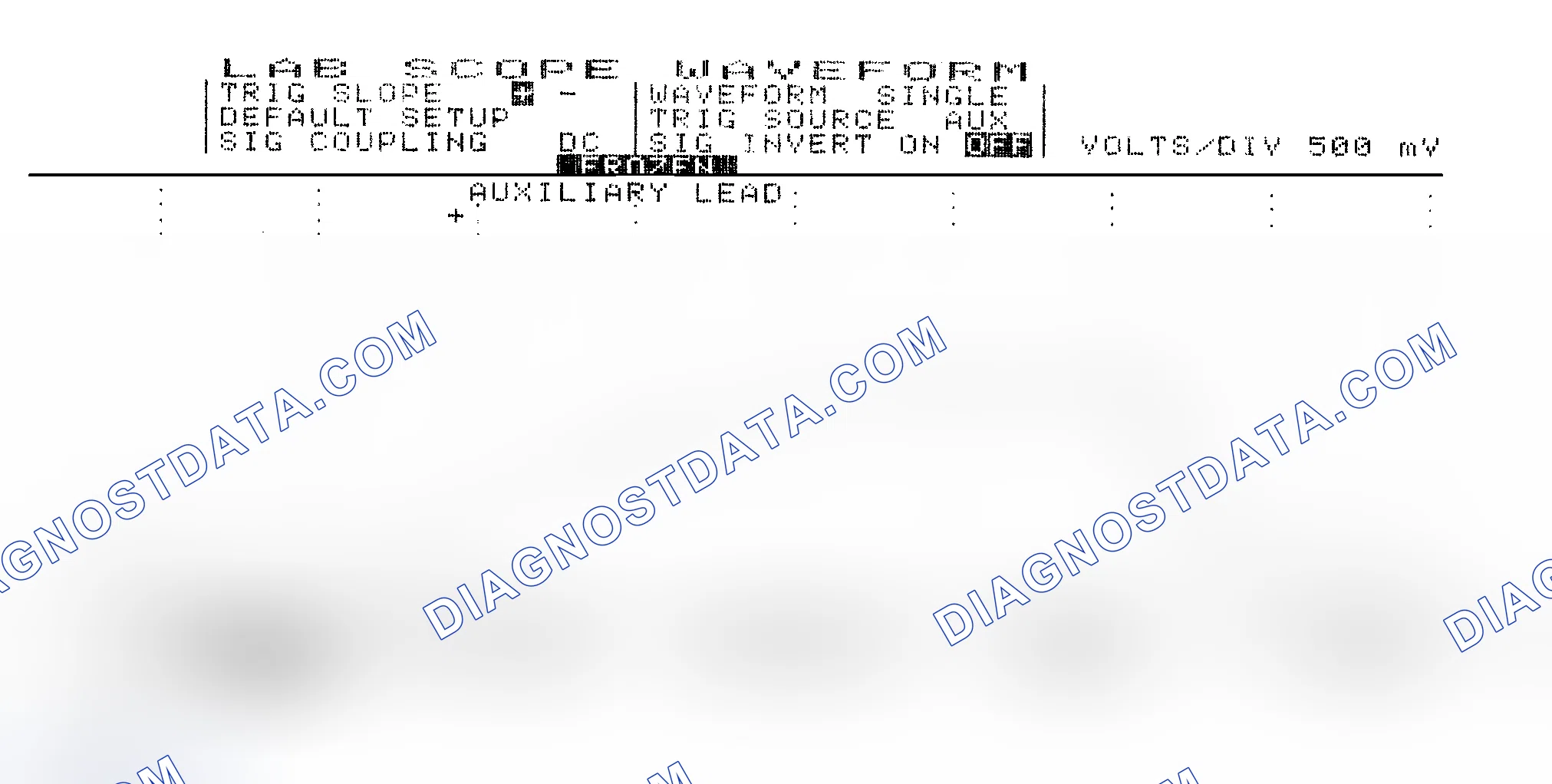 Scheme 14: Single Injector w/Excessive Current Flow - Current Pattern